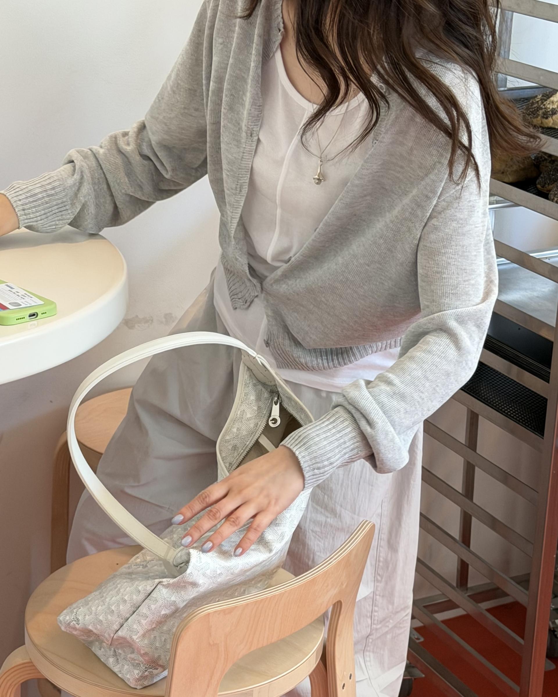 pampas string pants (pale grey)