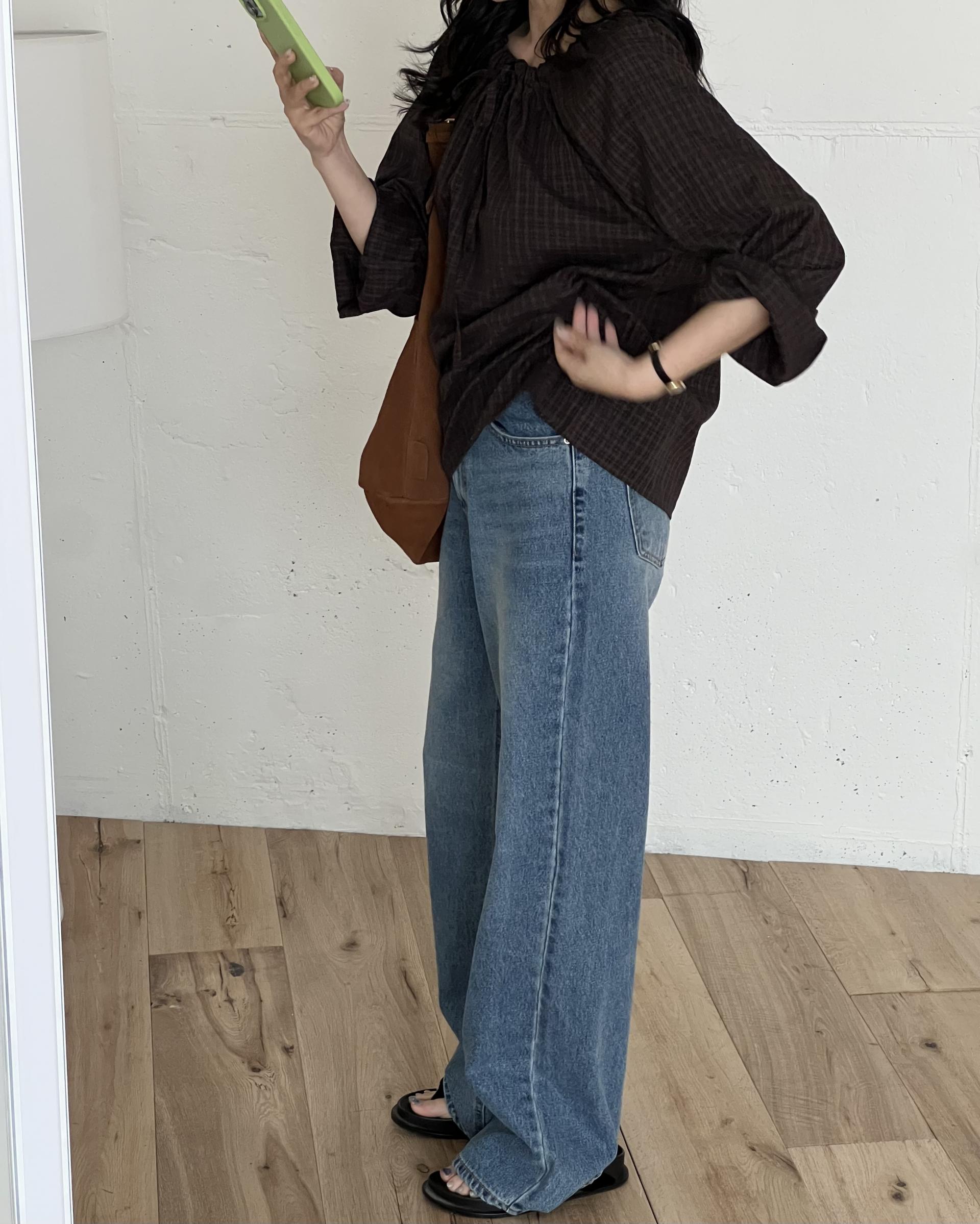road wide denim