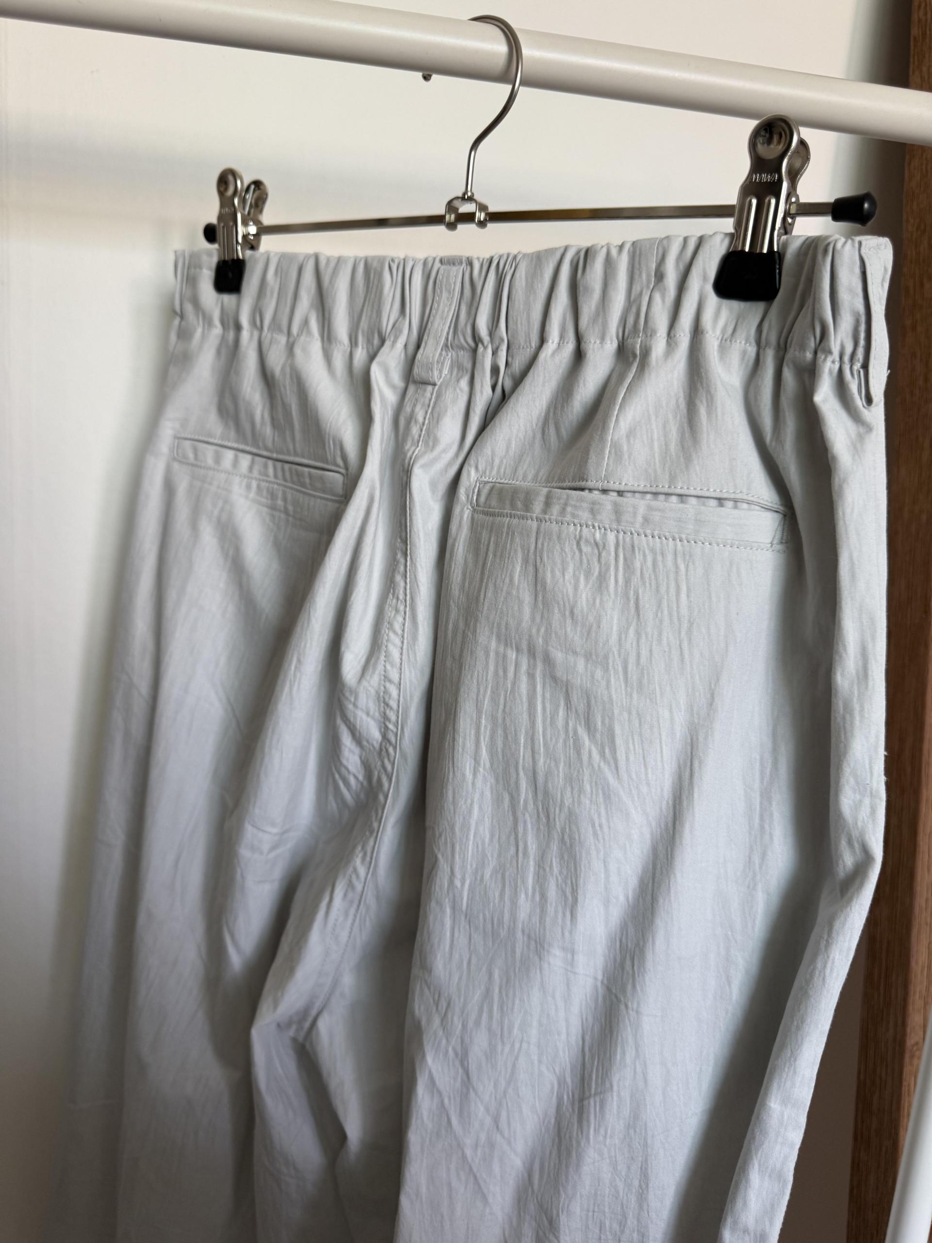 pampas string pants (pale grey)