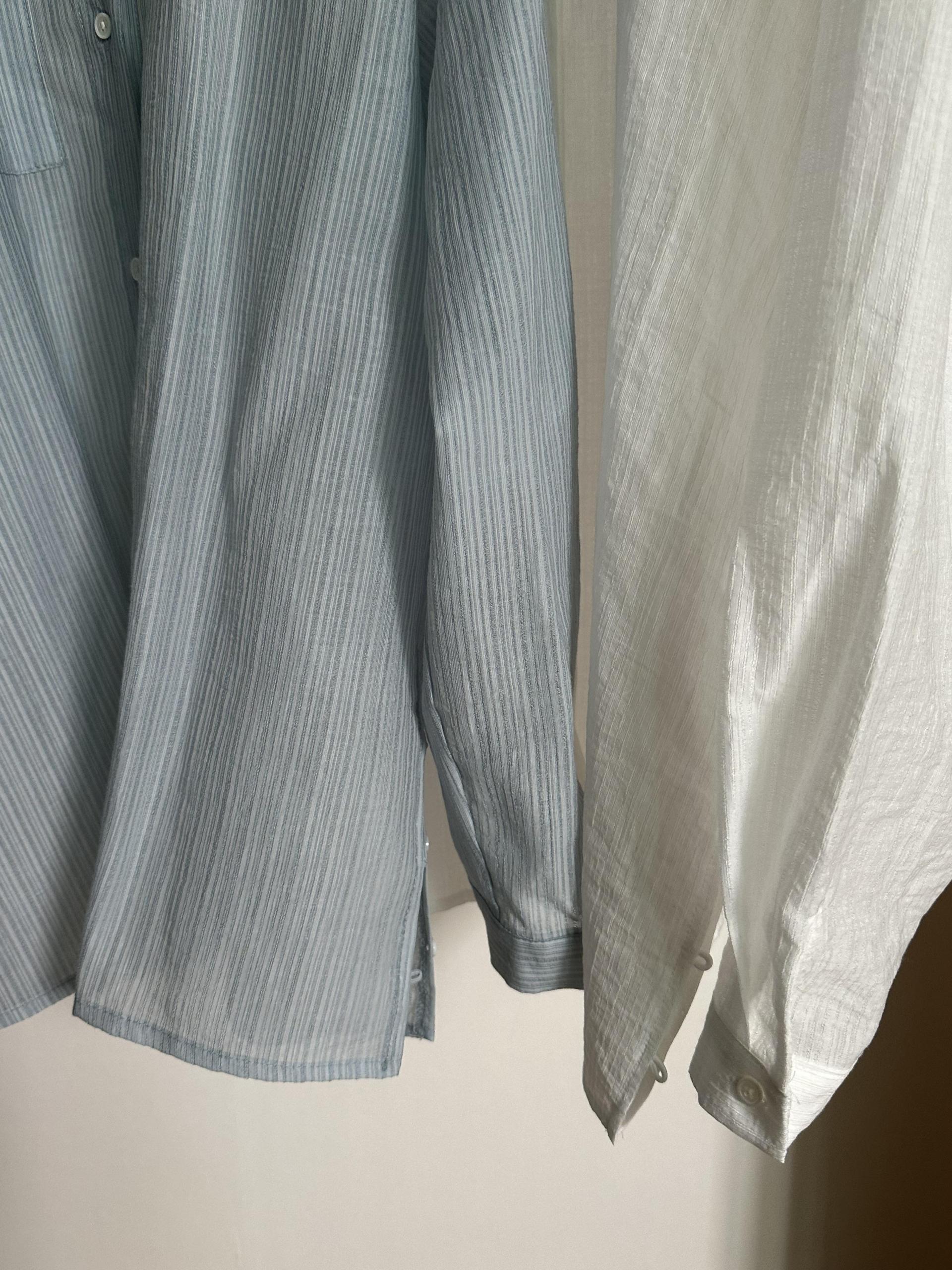 siena stripe shirt (blue/white)