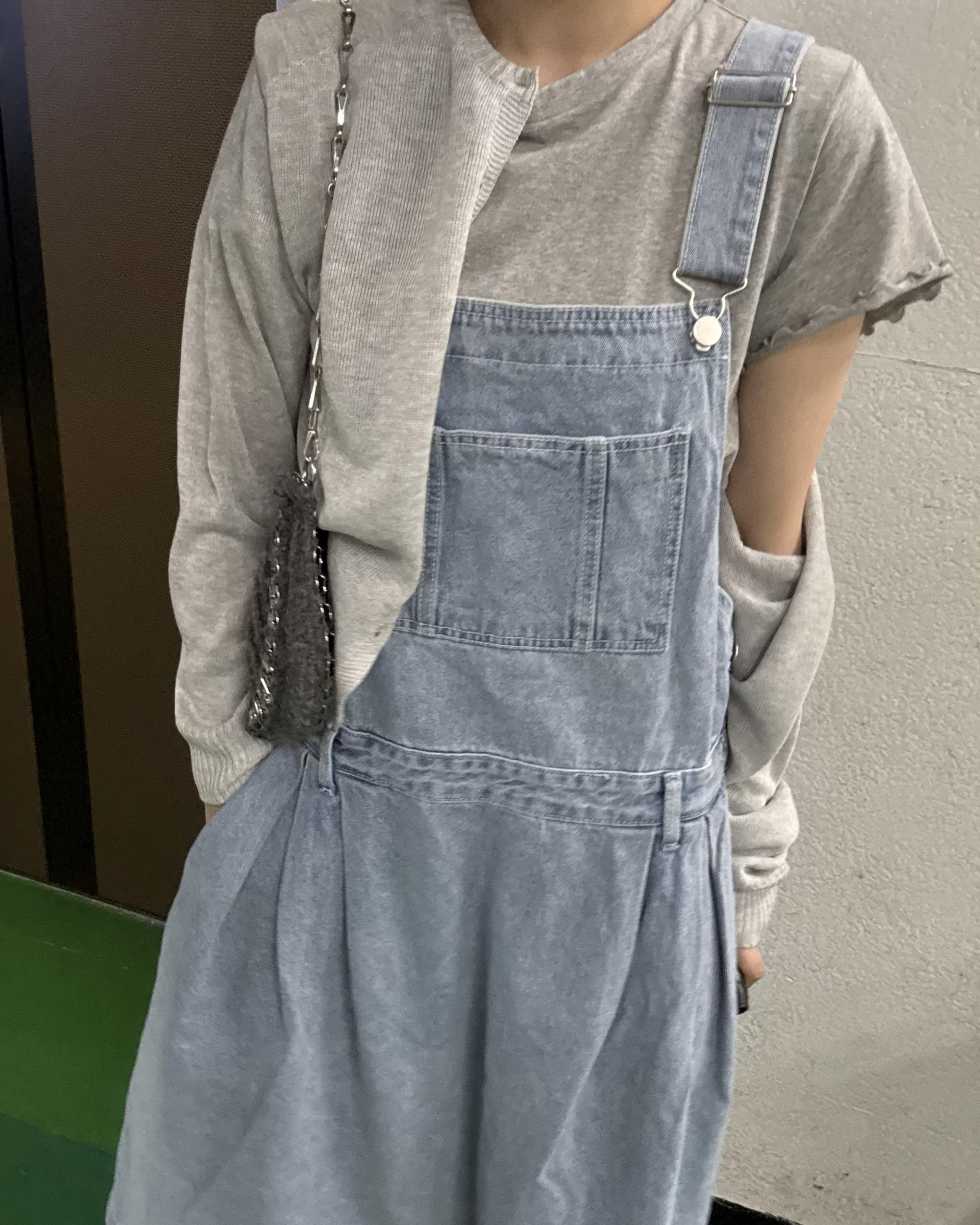 miguel denim overall