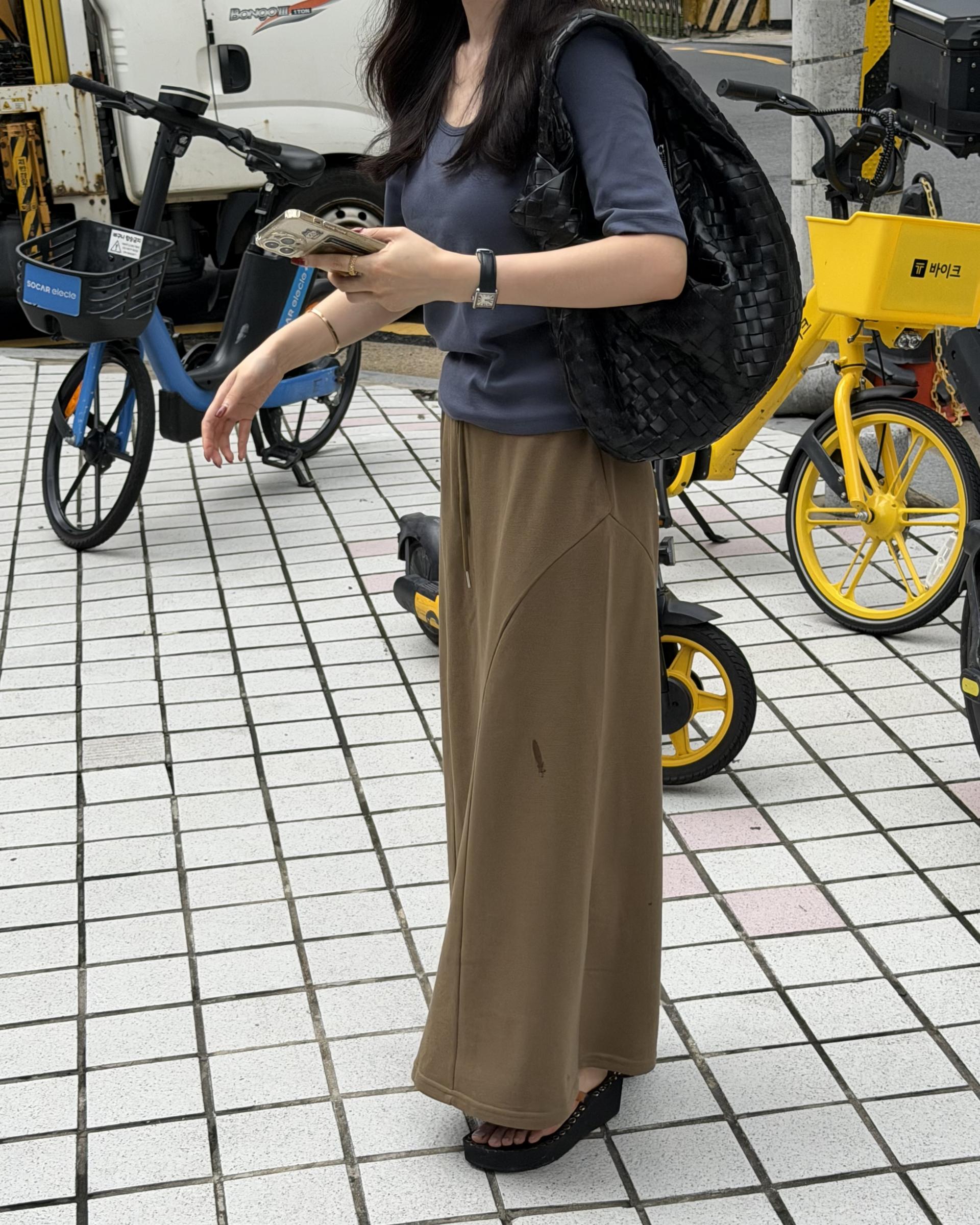 ginger banding skirt