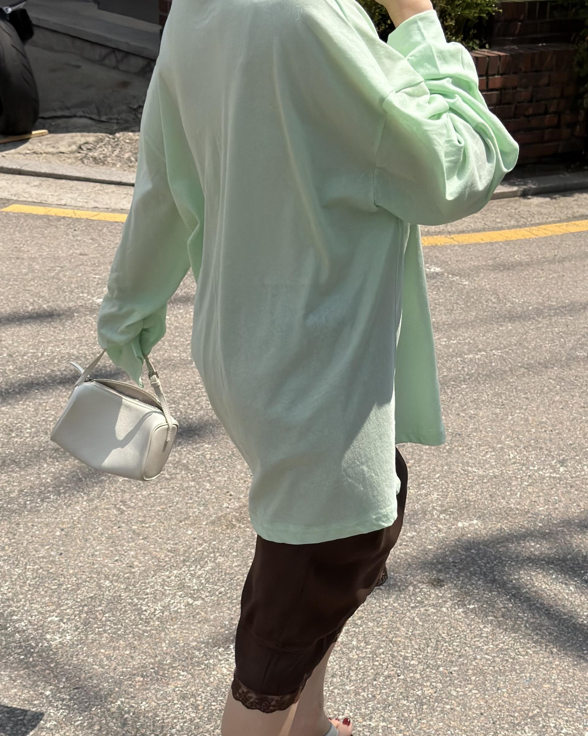 fruit top (white/mint/yellow/black/melange/pink)
