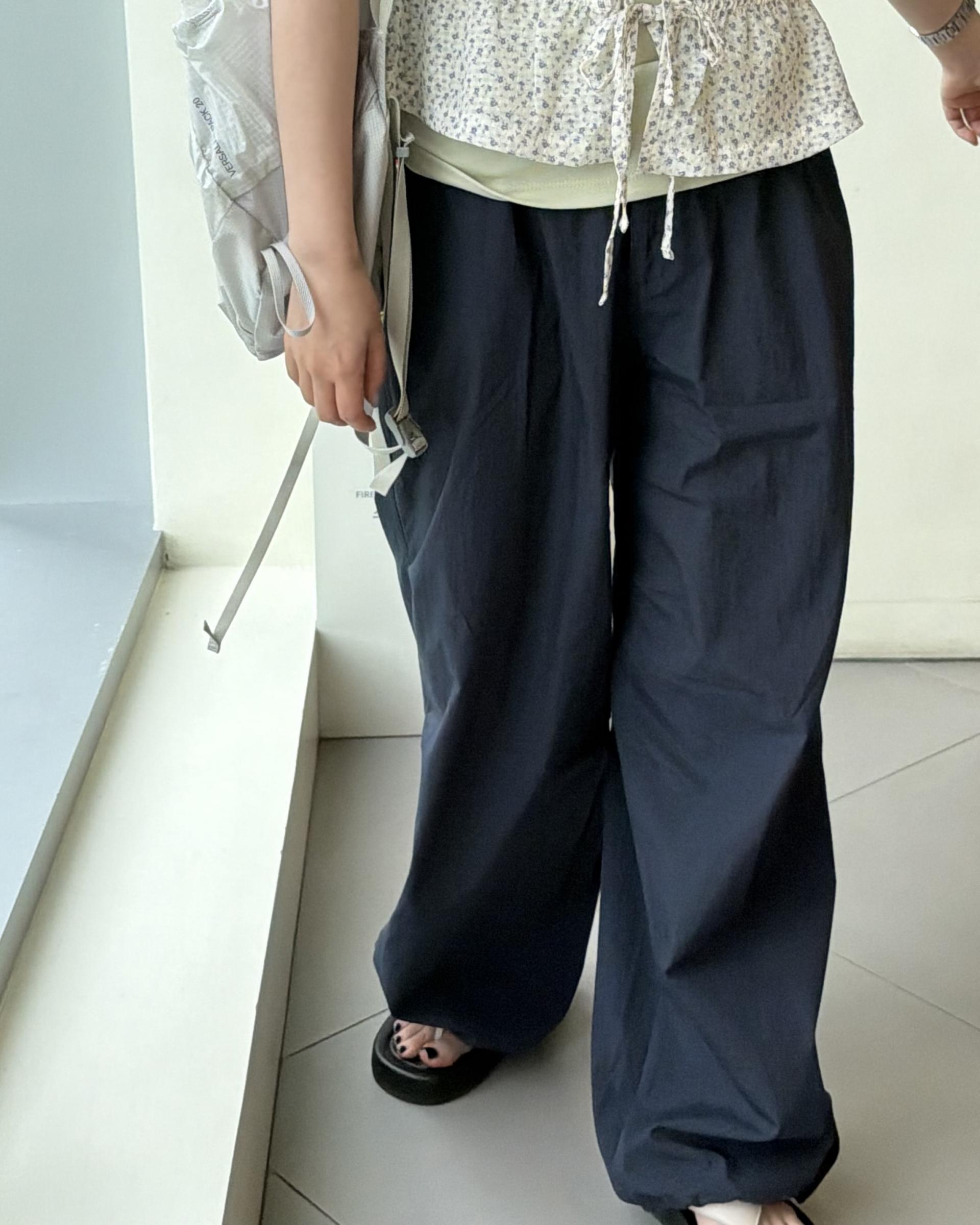 pampas string pants (navy)