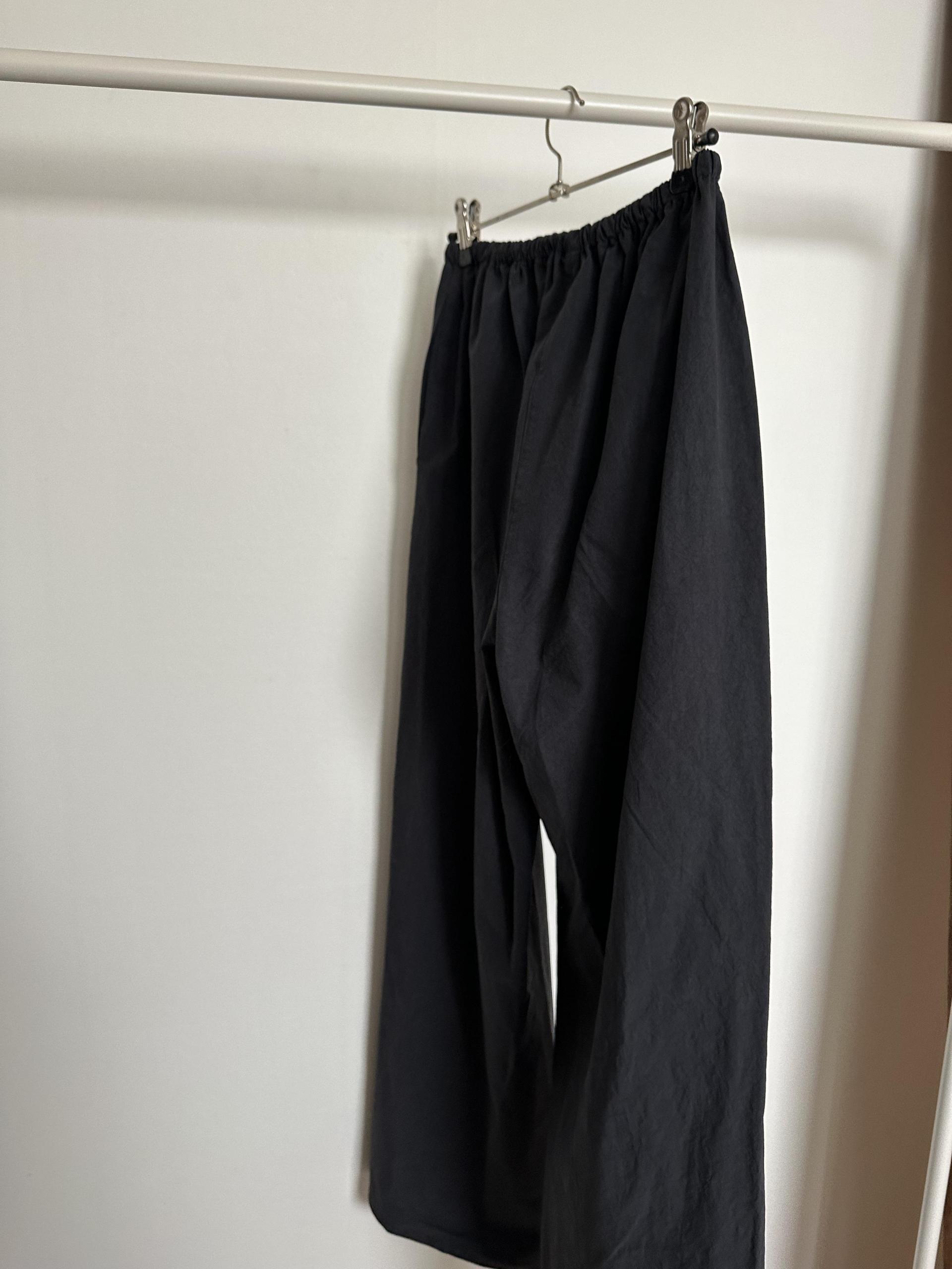 rusk cotton pants (charcoal/navy)