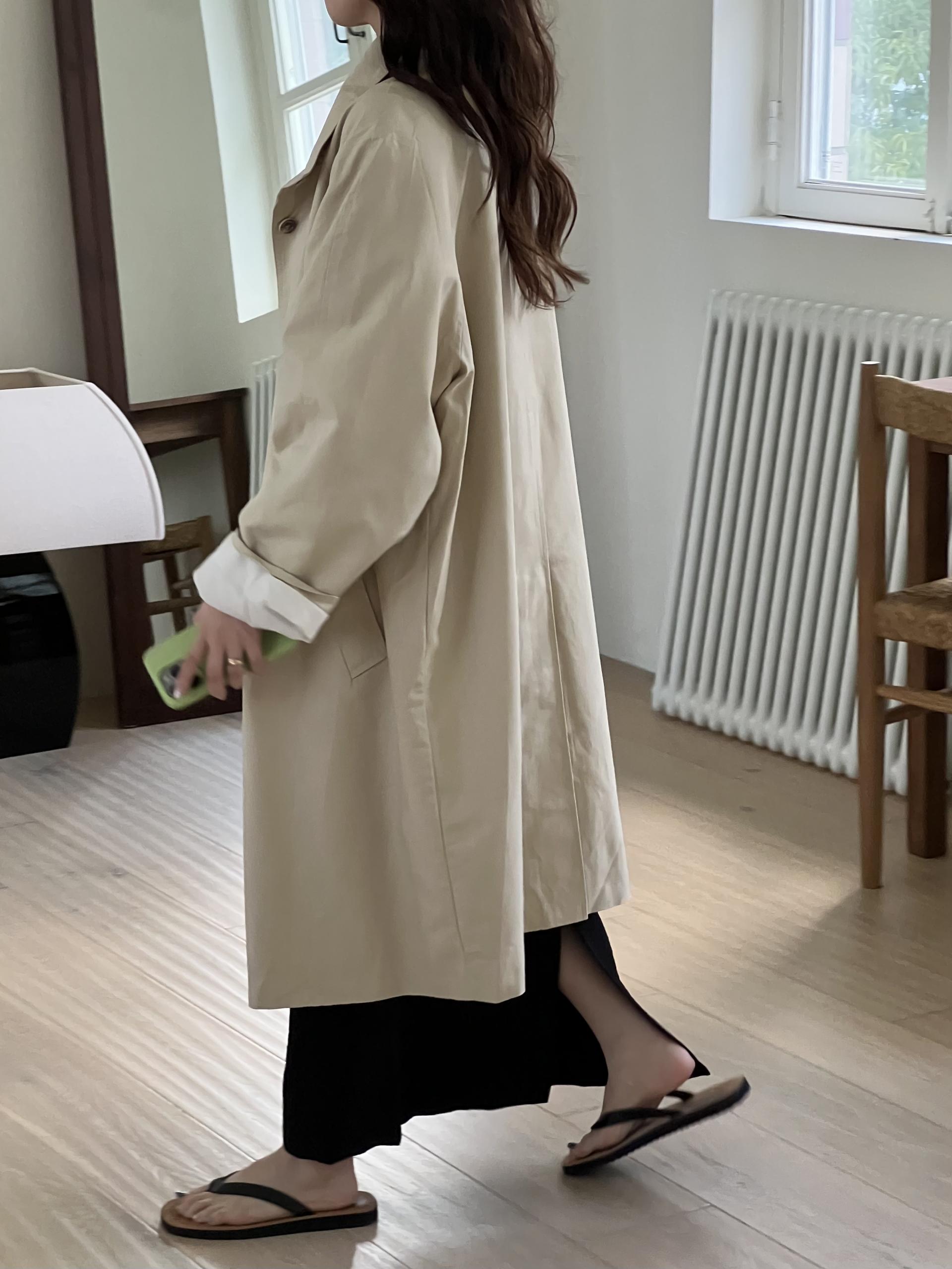 base wrinkle skirt (black/cream)