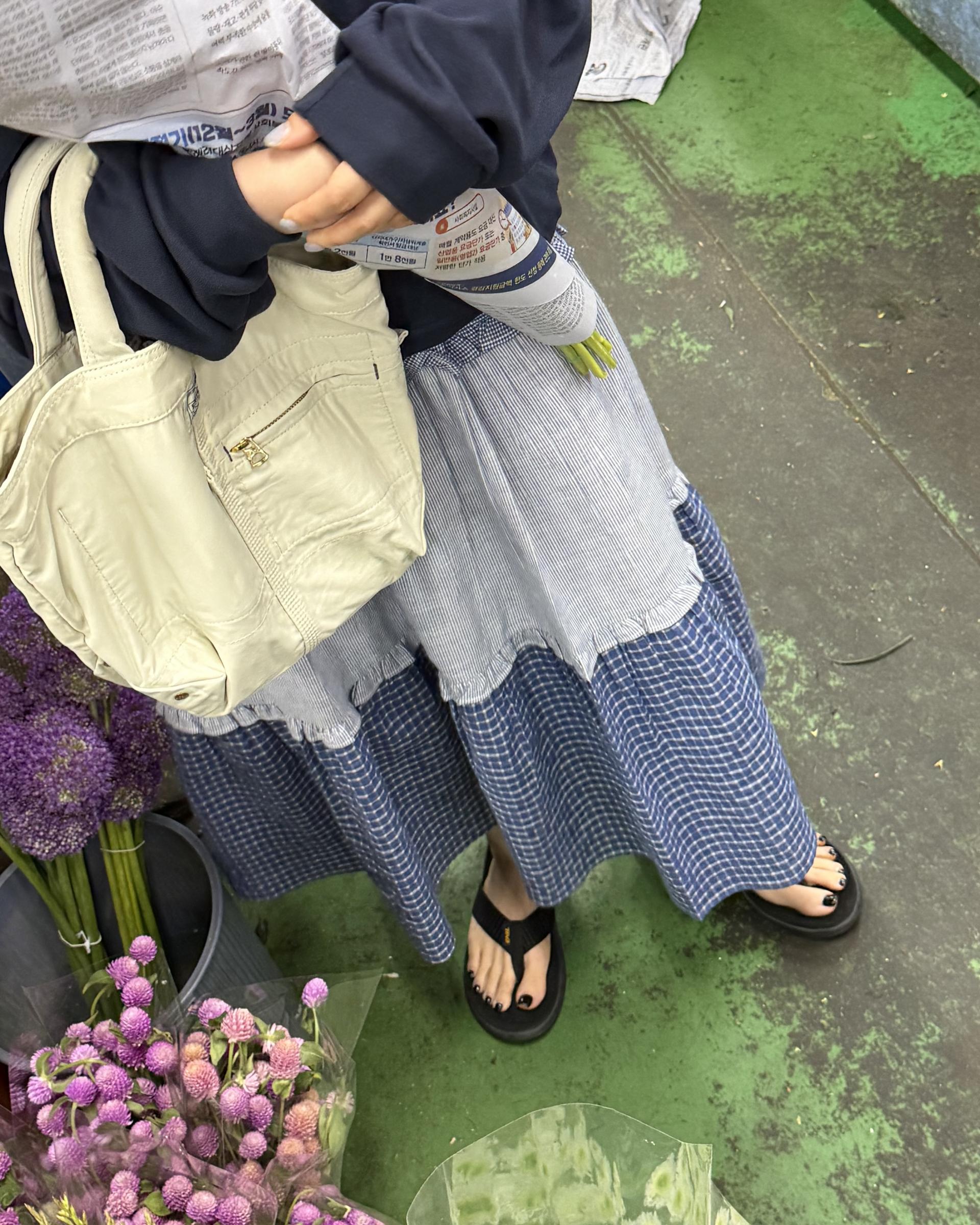 pool summer mtm (navy/beige/grey)