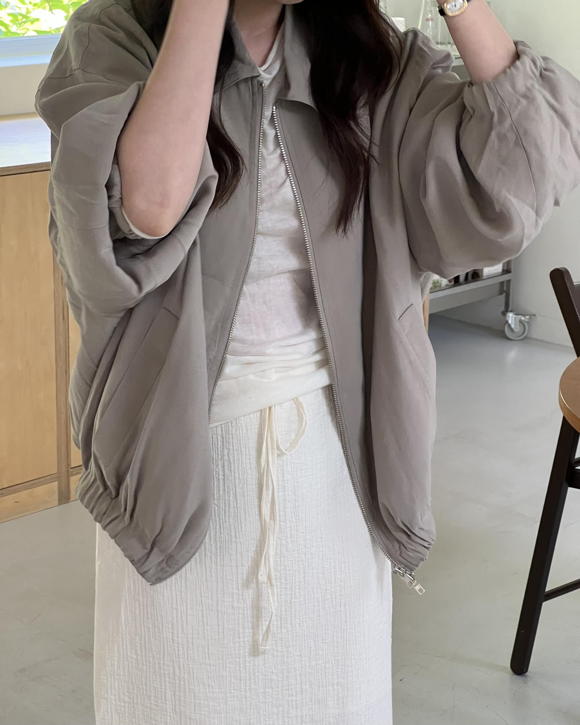 wool skin top (ivory/beige/charcoal/black)