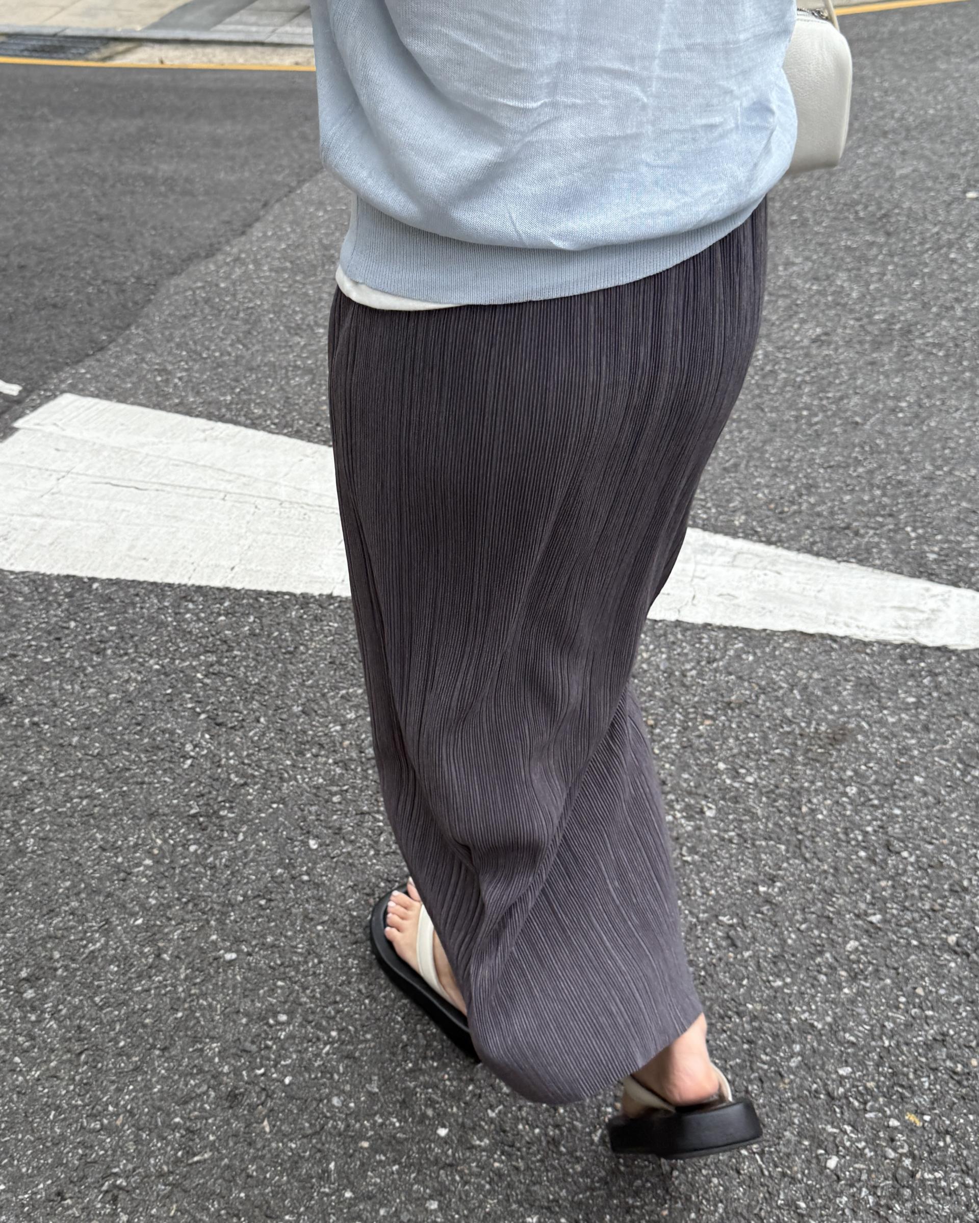 punch u-neck knit (mint/baby blue)소재