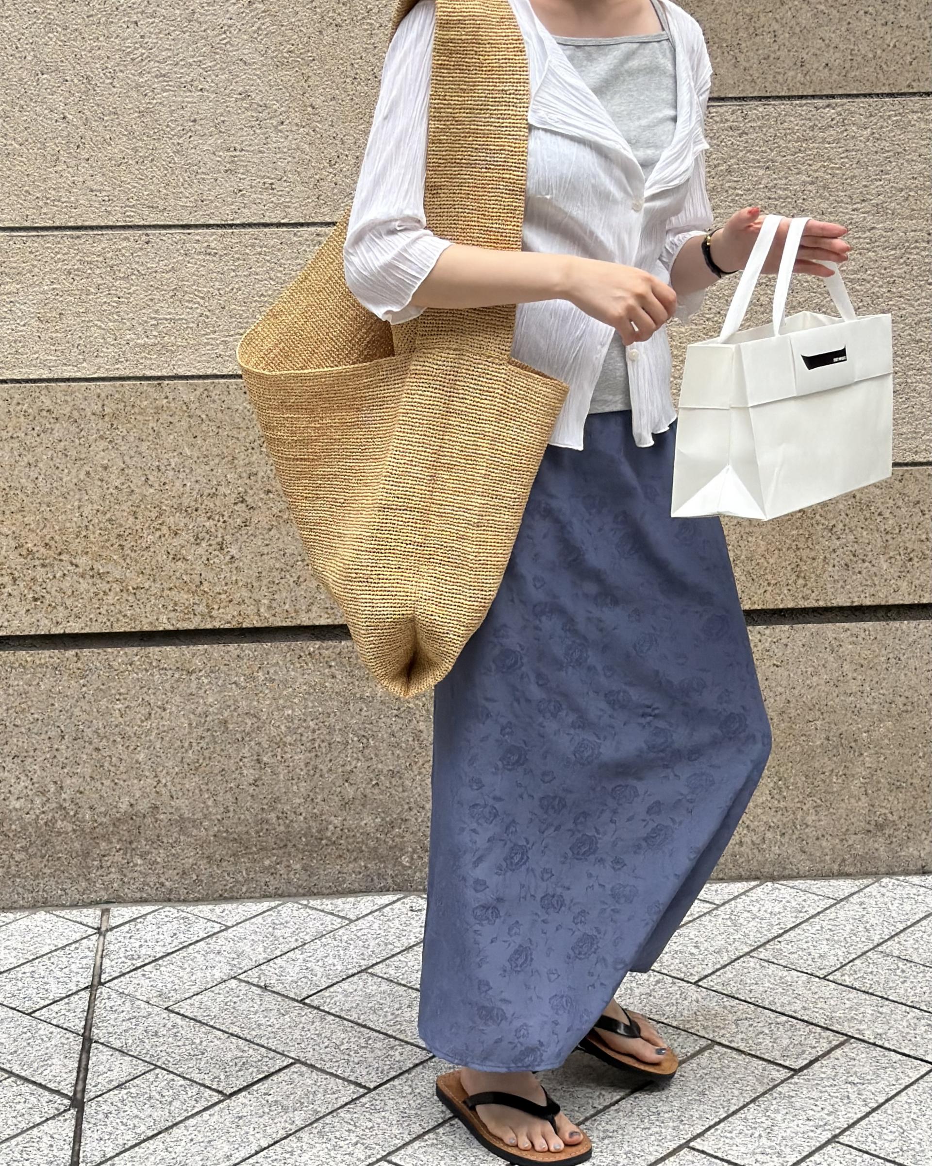<made> Aoi jacquard skirt
