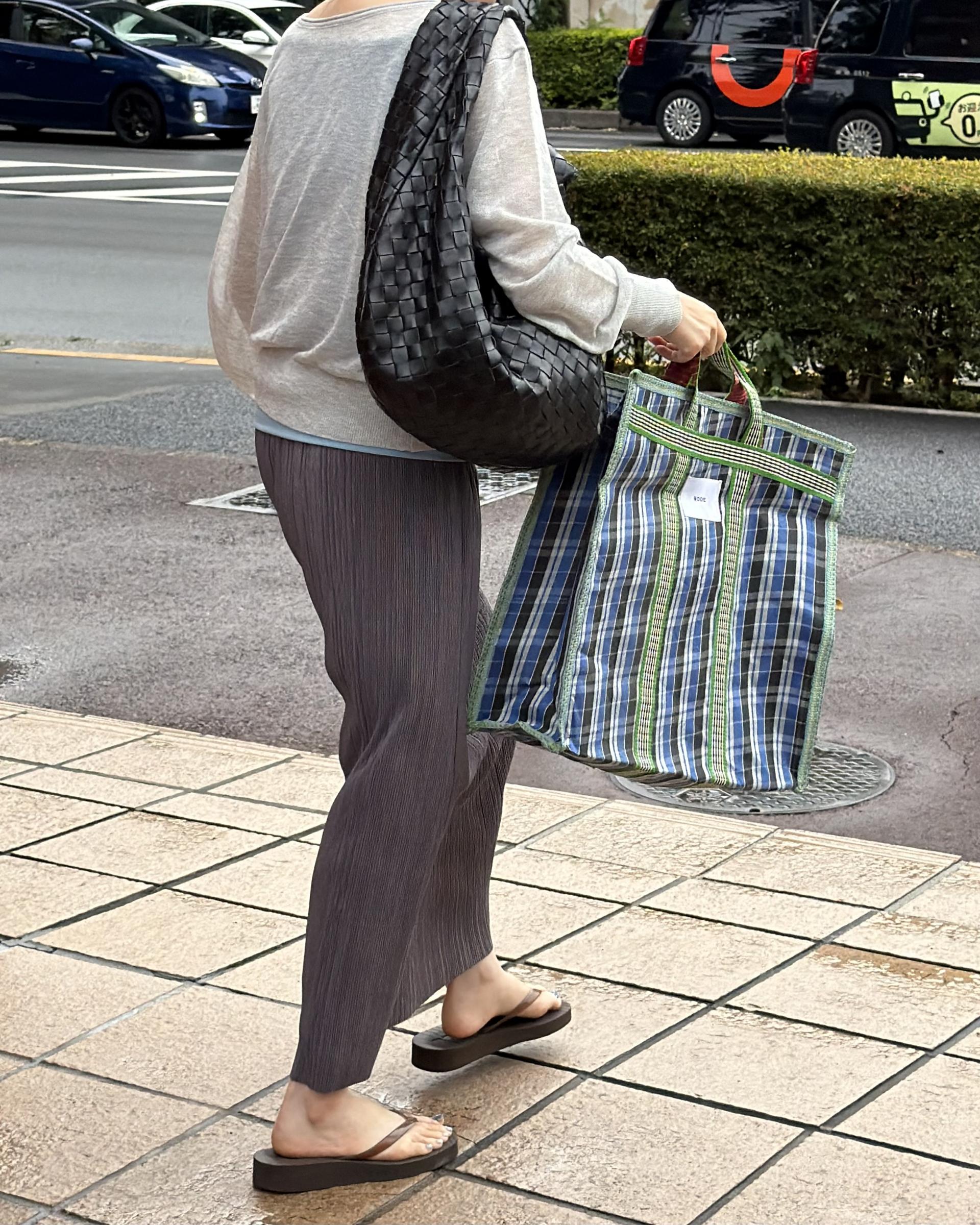 <made> penne skirt (charcoal grey)