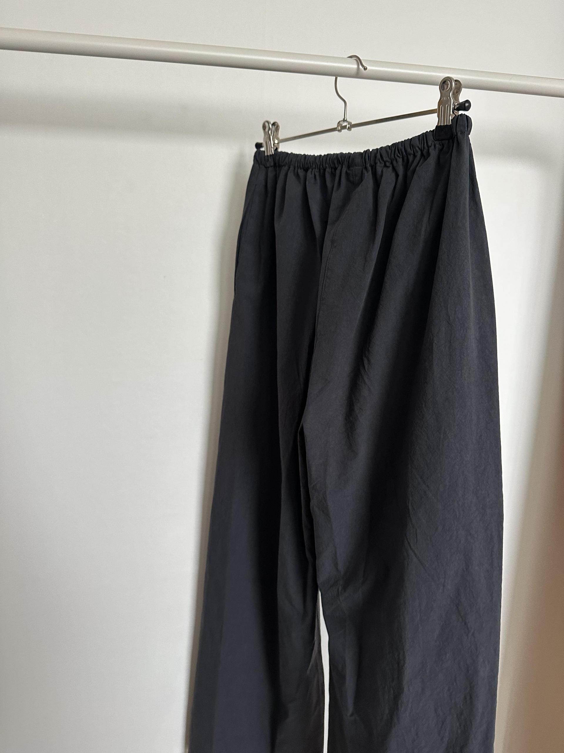 rusk cotton pants (charcoal/navy)