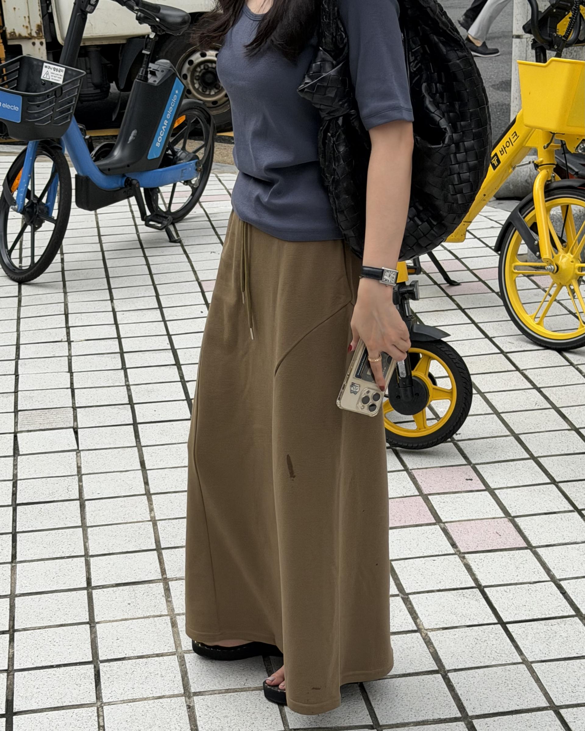 ginger banding skirt