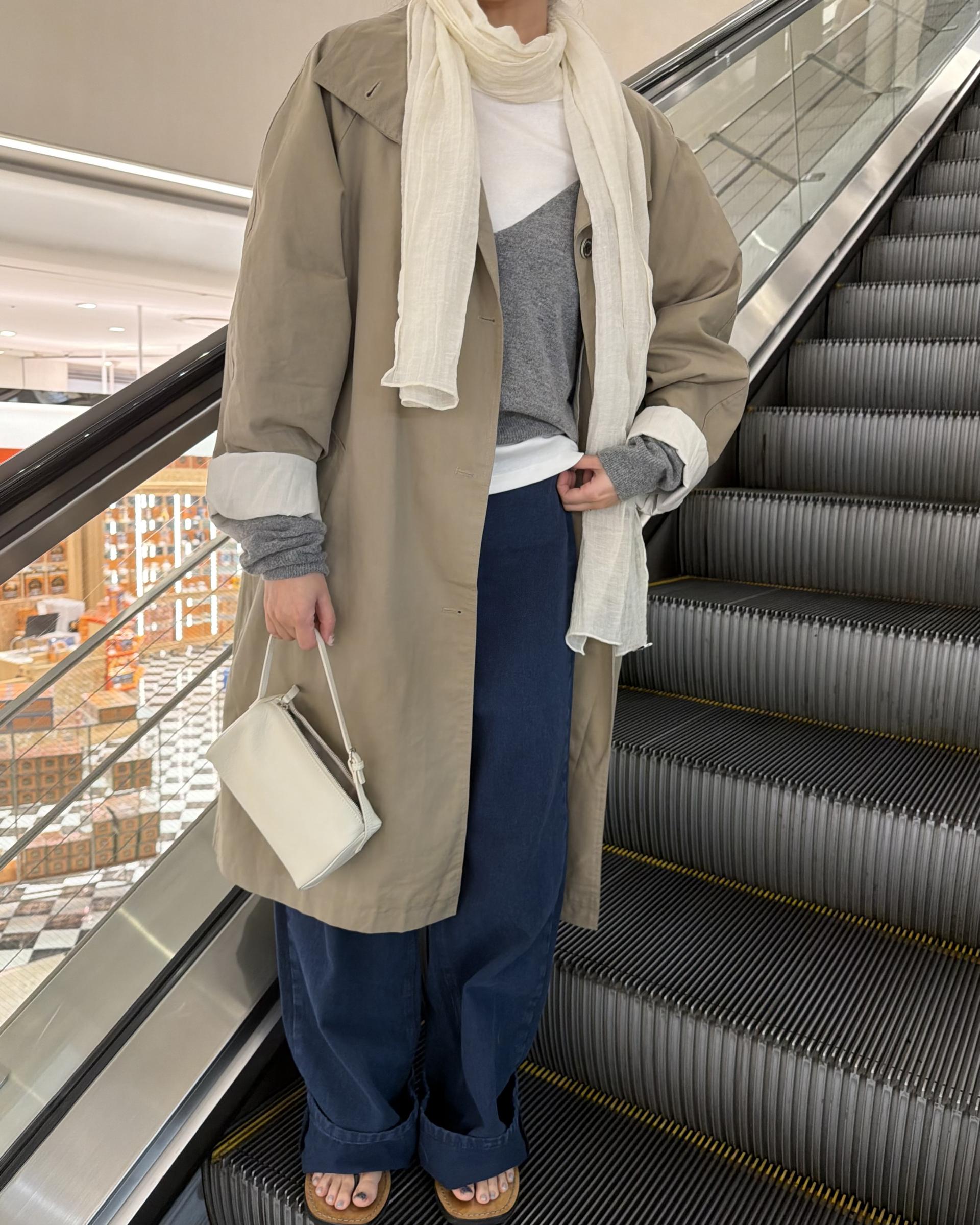 moon dying pants (brown/blue)