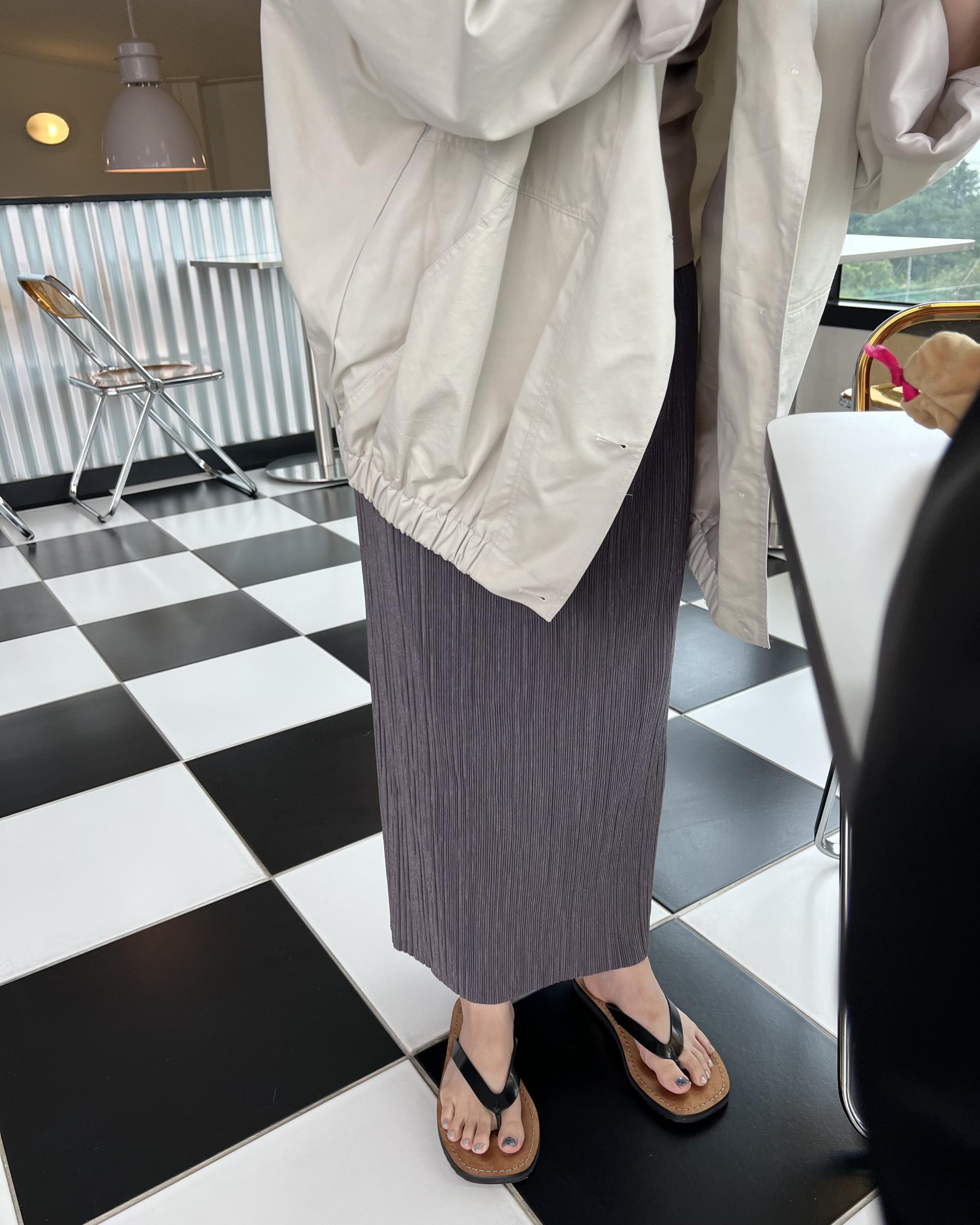 grocery half jumper (cream beige/navy)