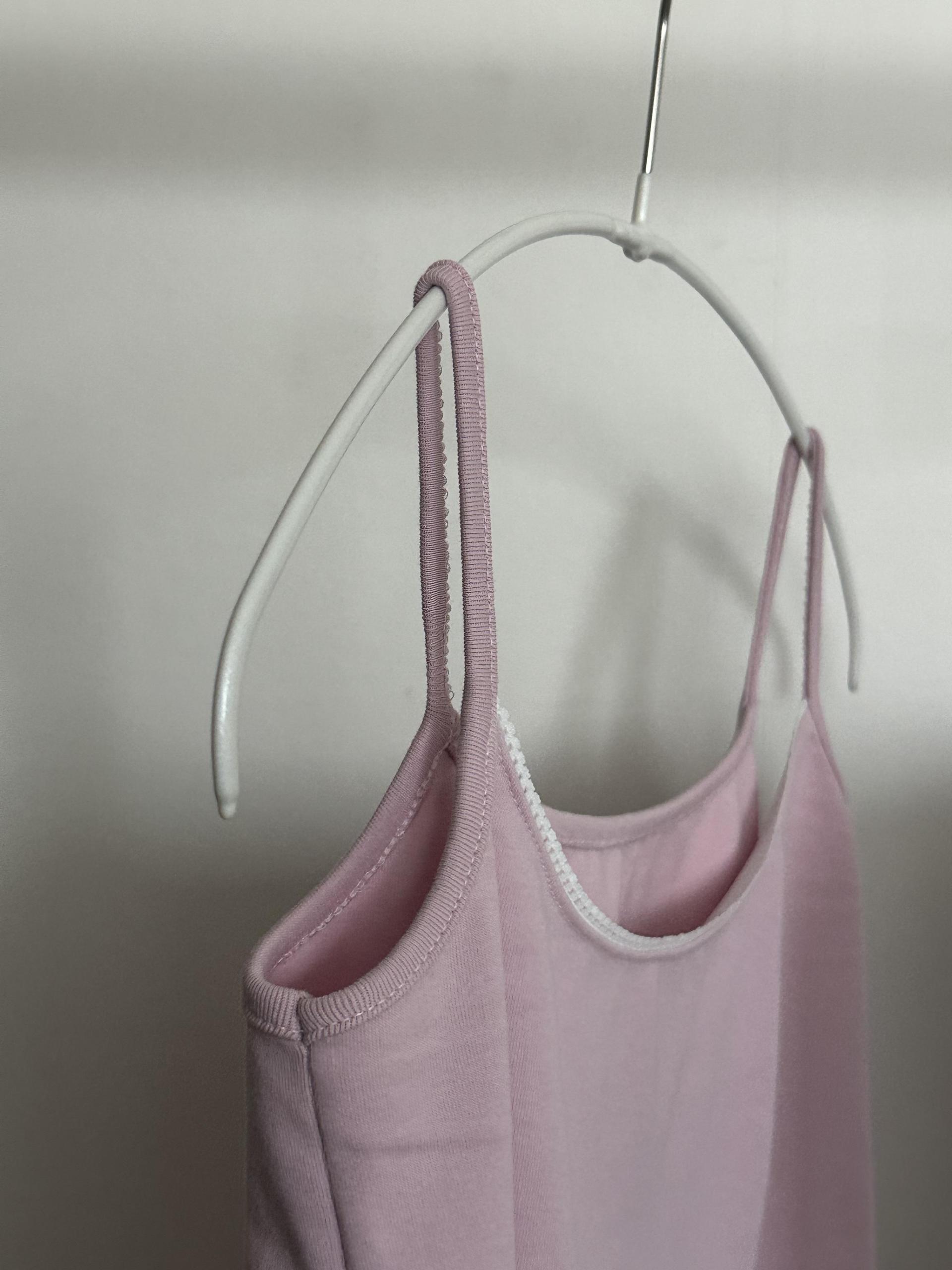 soma lace sleeveless (pink/melange)
