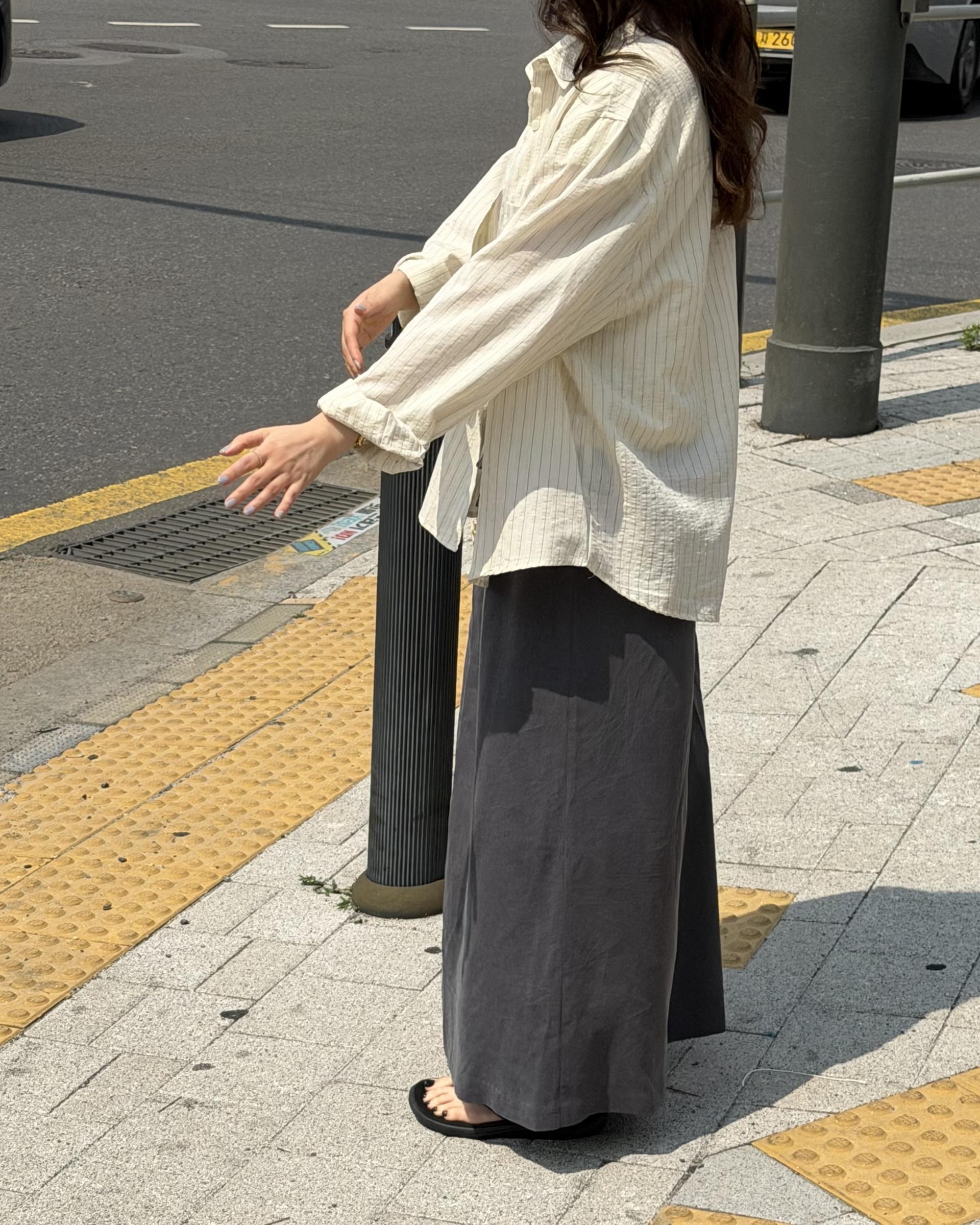 <made> pound tencel skirt