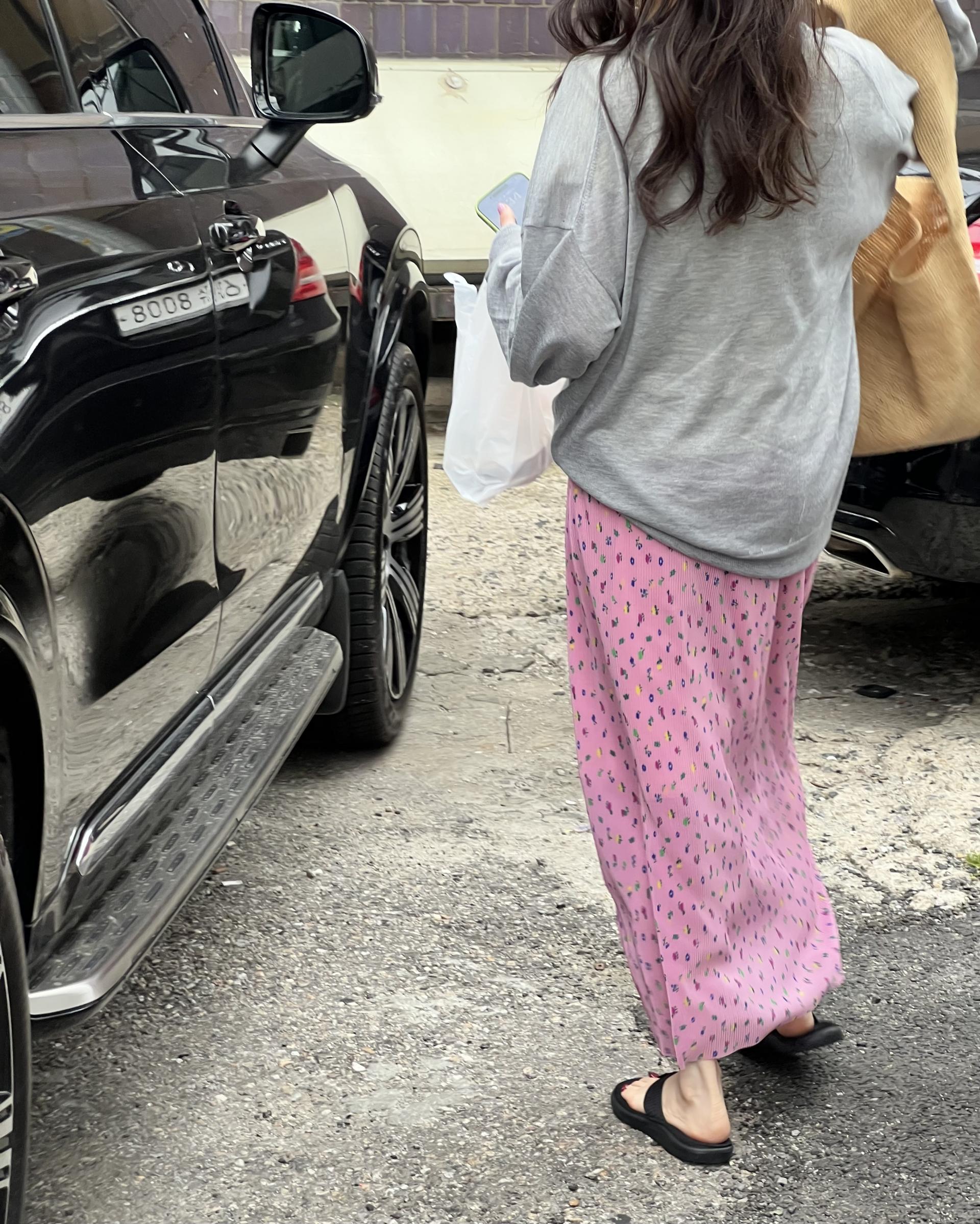 <made> penne skirt (bubble gum)