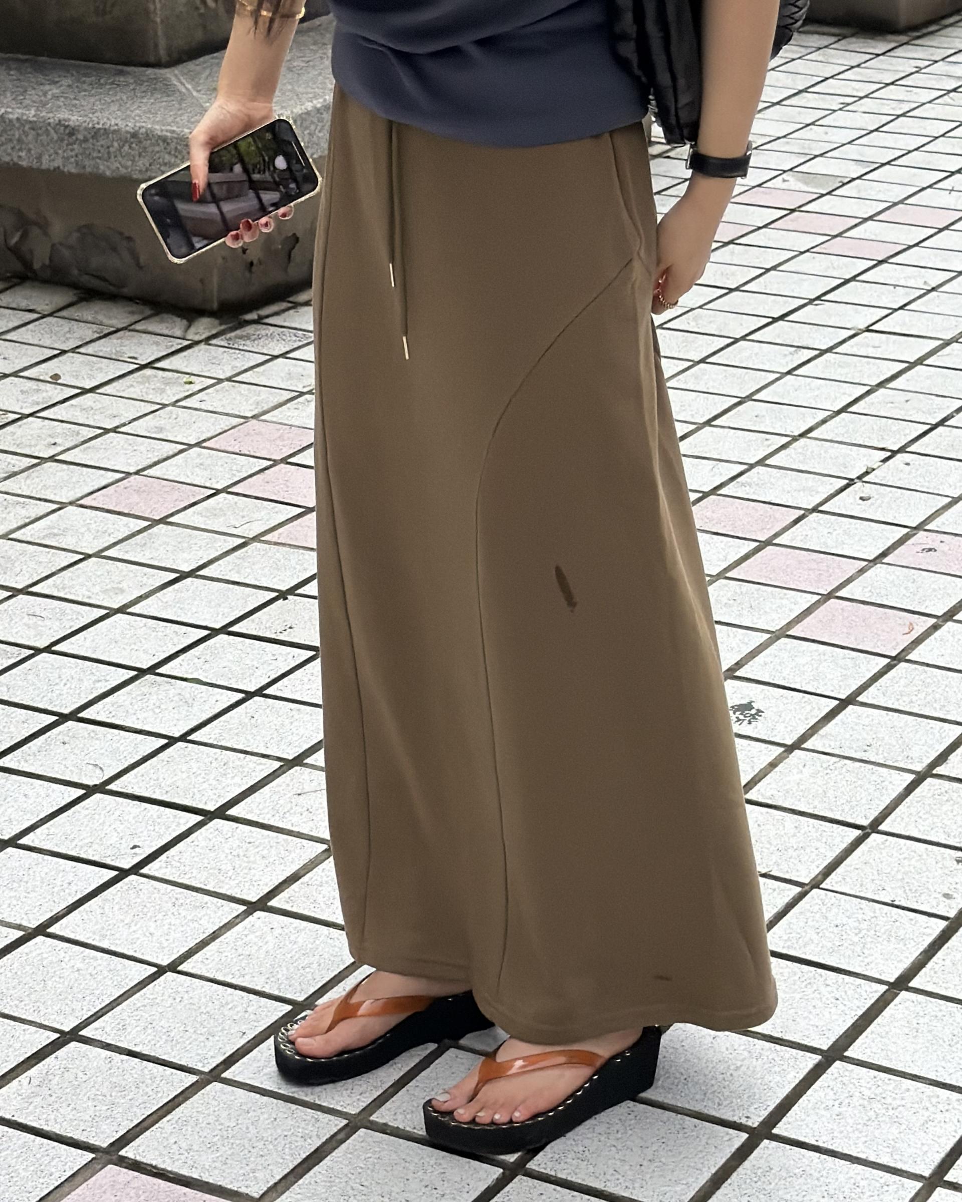 ginger banding skirt