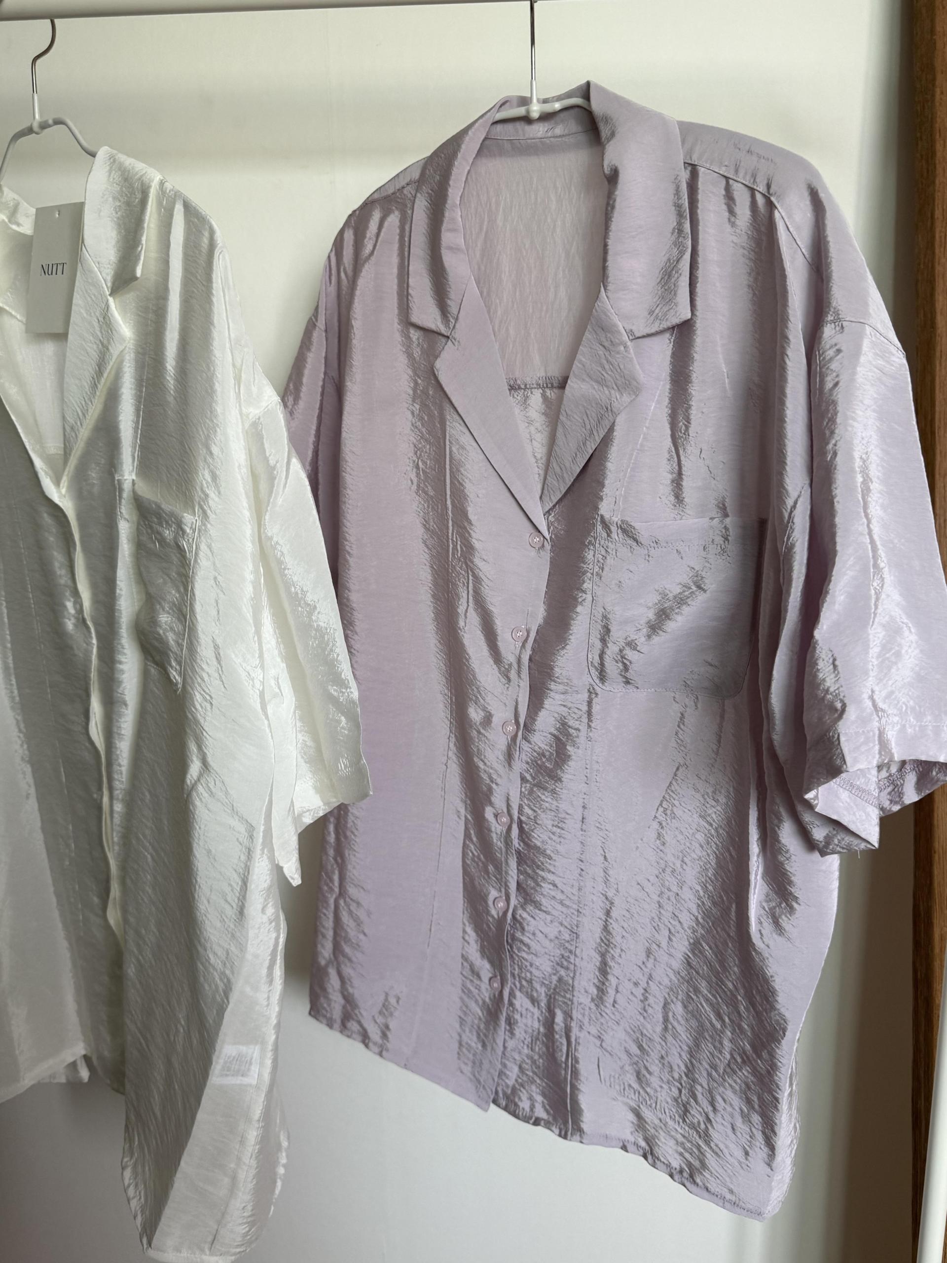 gloss half shirt (cream)