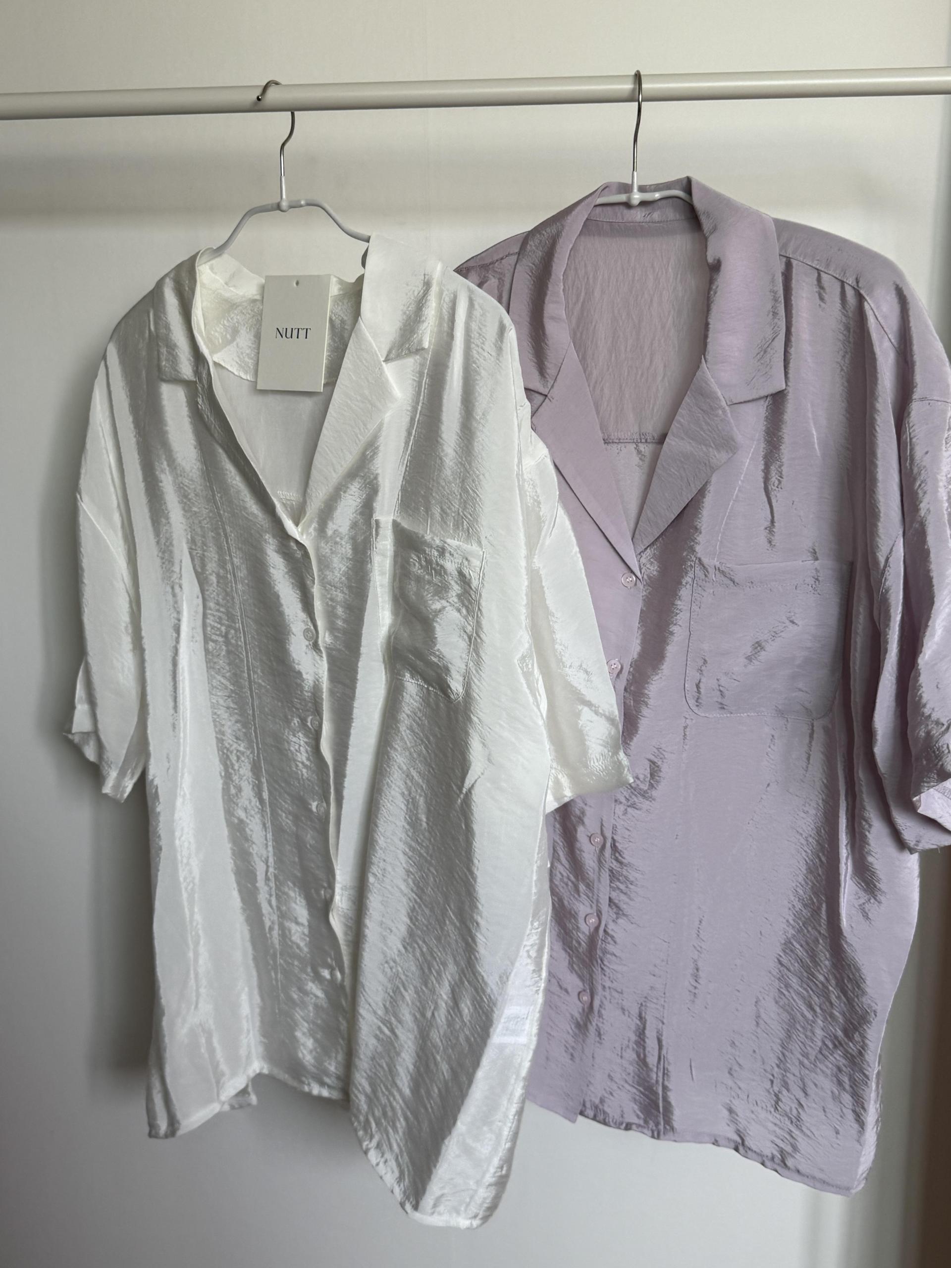 gloss half shirt (cream)