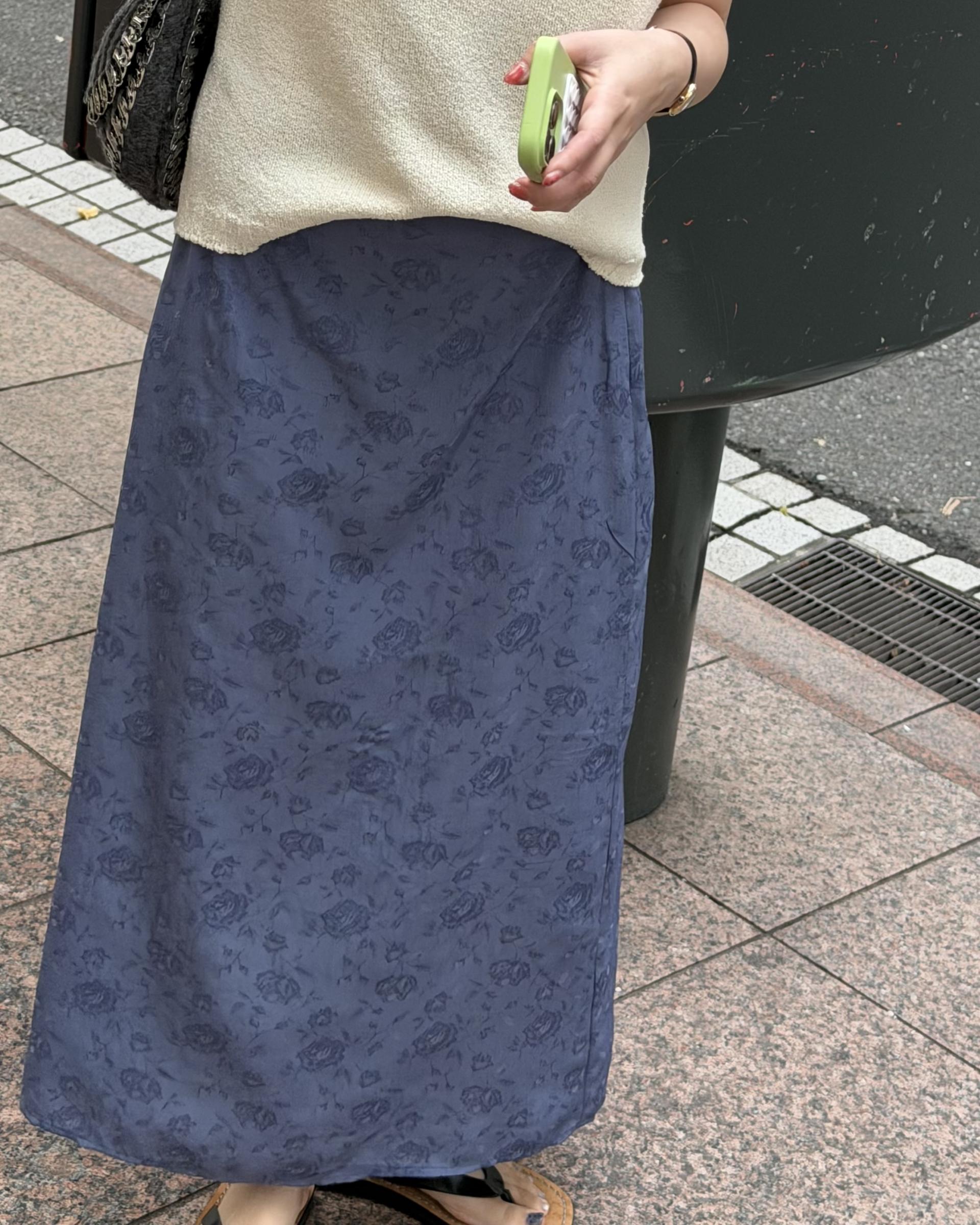 emma half knit (cream/pale grey/charcoal)