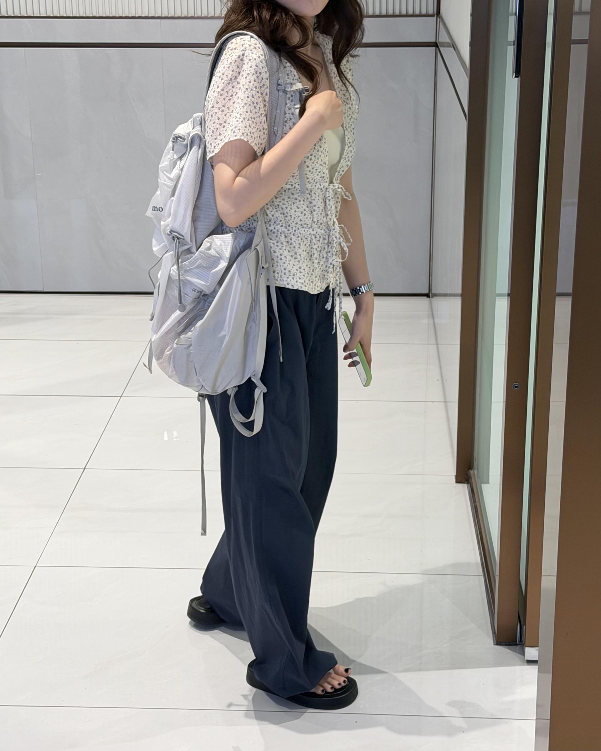 pampas string pants (navy)