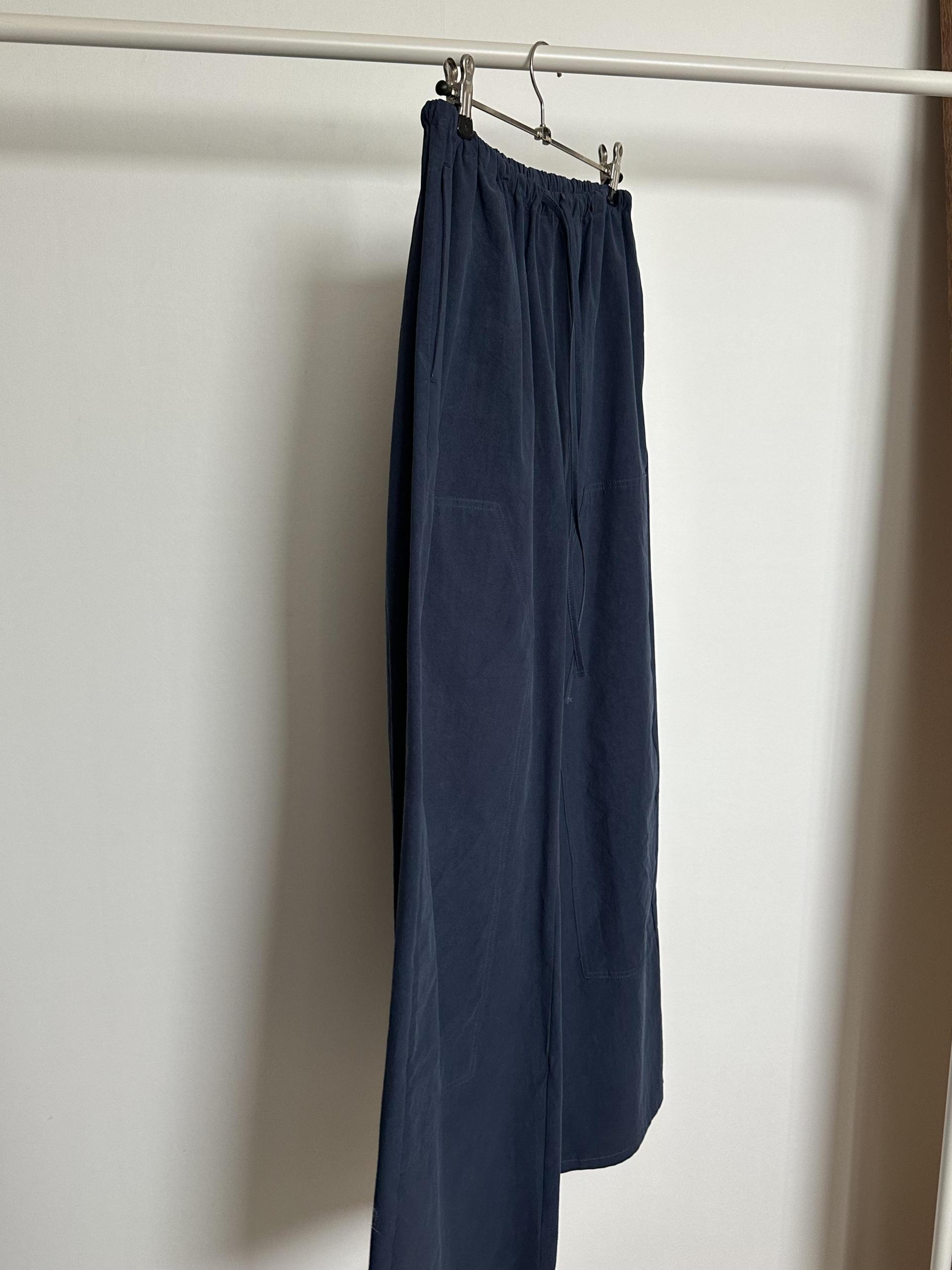 rusk cotton pants (charcoal/navy)