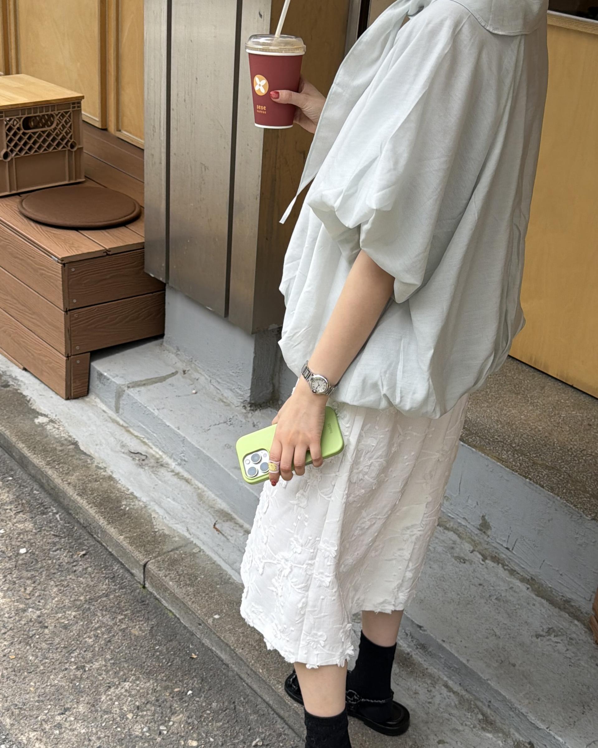 tete scarf blouse