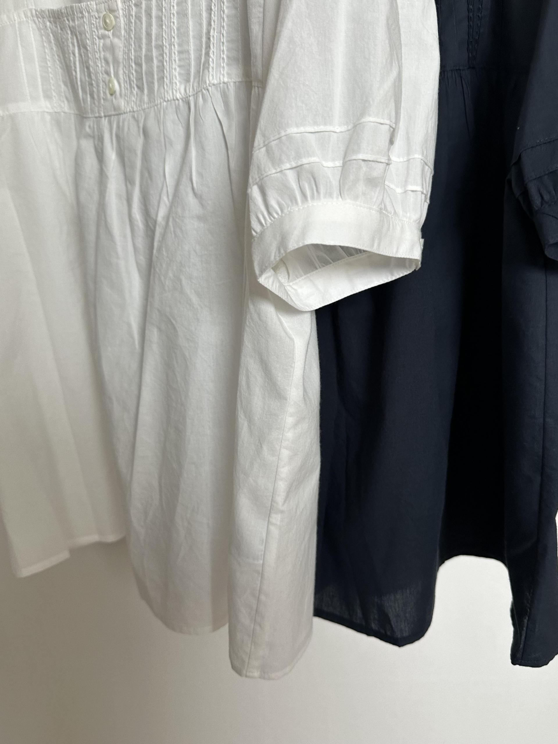 rusk cotton pants (navy/charcoal)