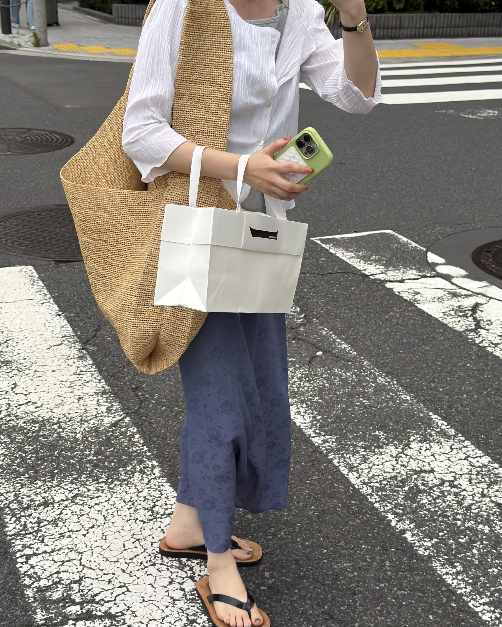 <made> Aoi jacquard skirt