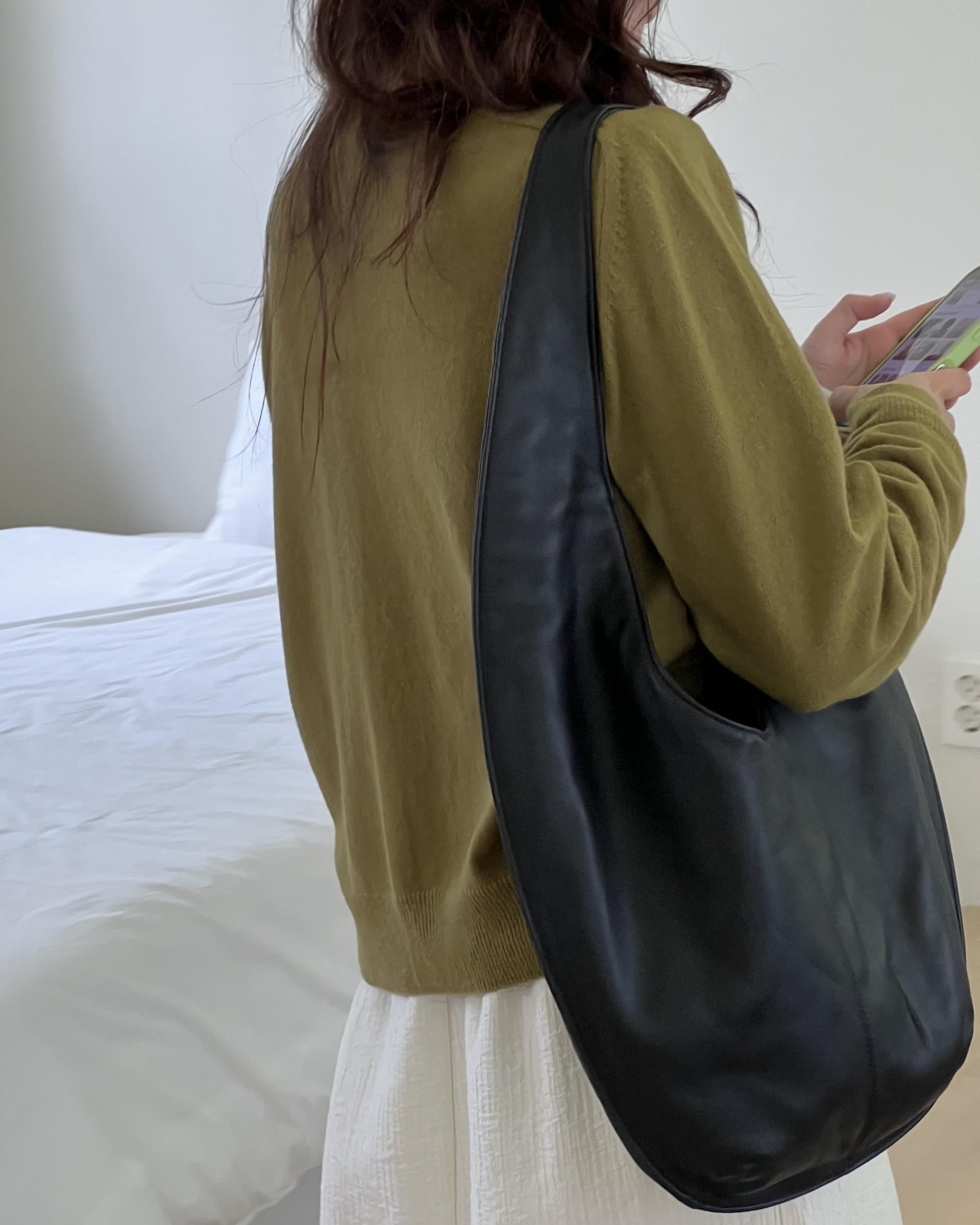 base wrinkle skirt (black/cream)