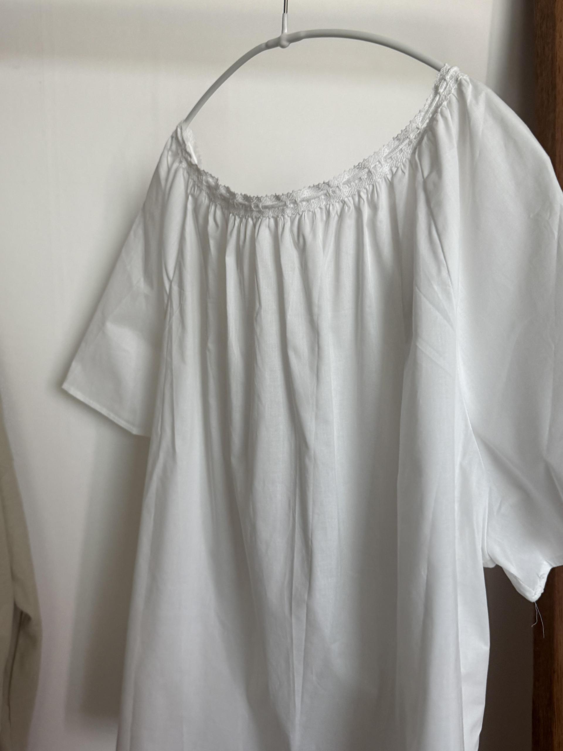 botanic blouse (mint/white)
