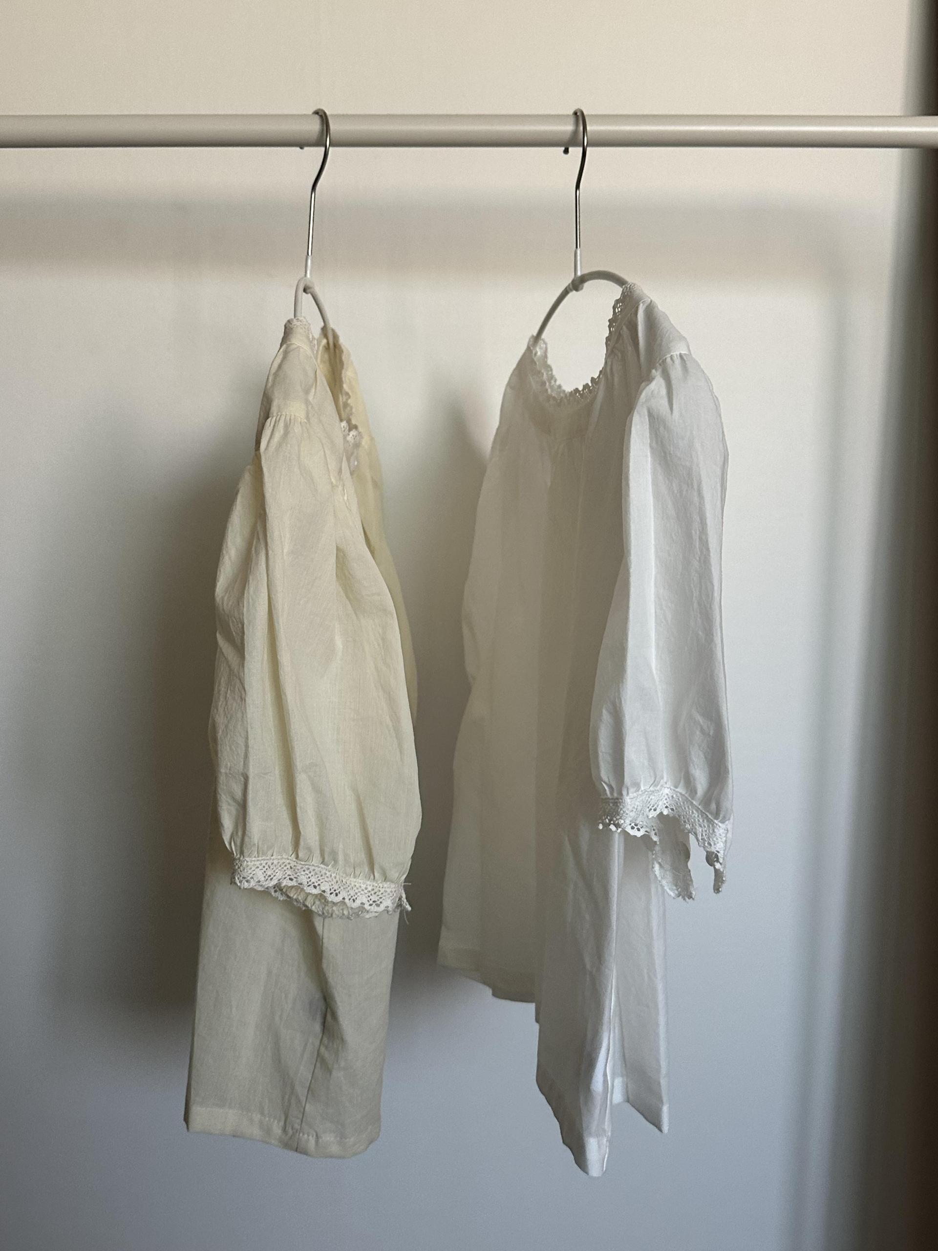 flan lace blouse (cream/ivory)