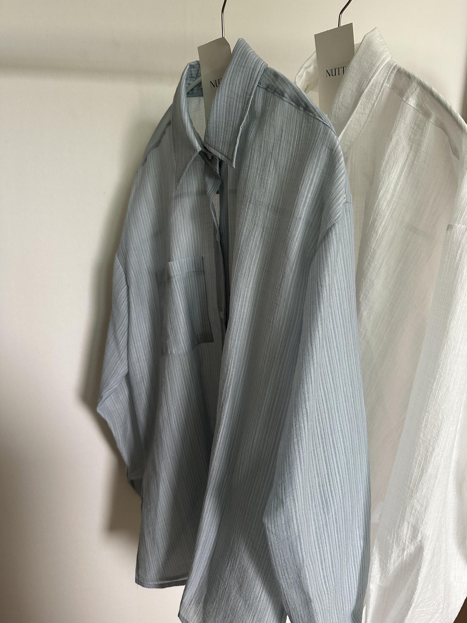 siena stripe shirt (blue/white)