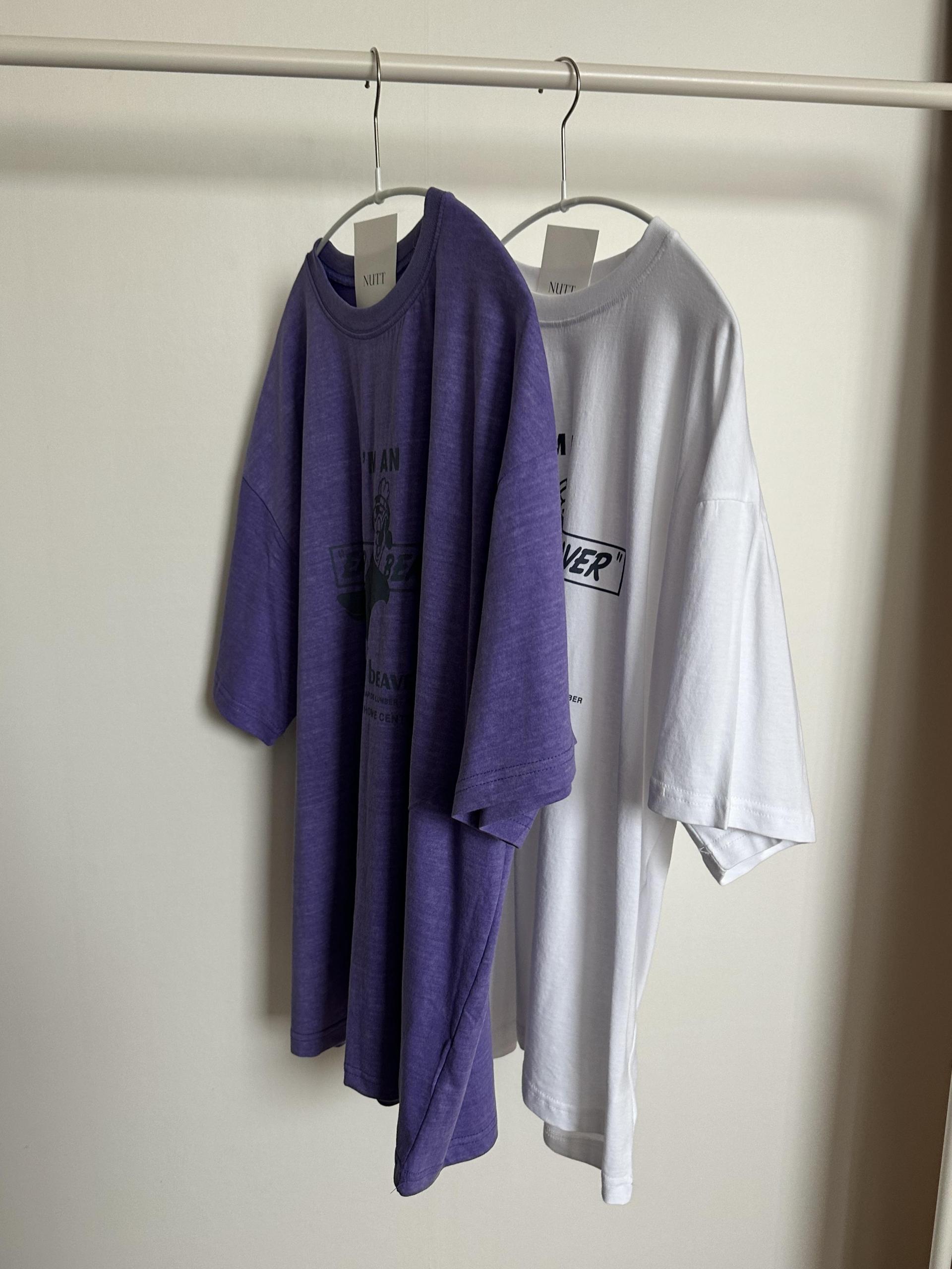 pingu top (purple/white)