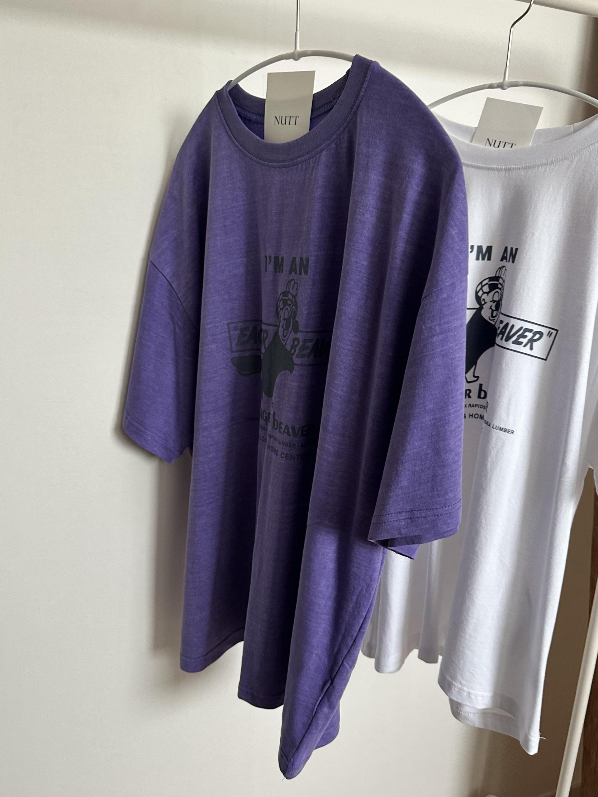 pingu top (purple/white)