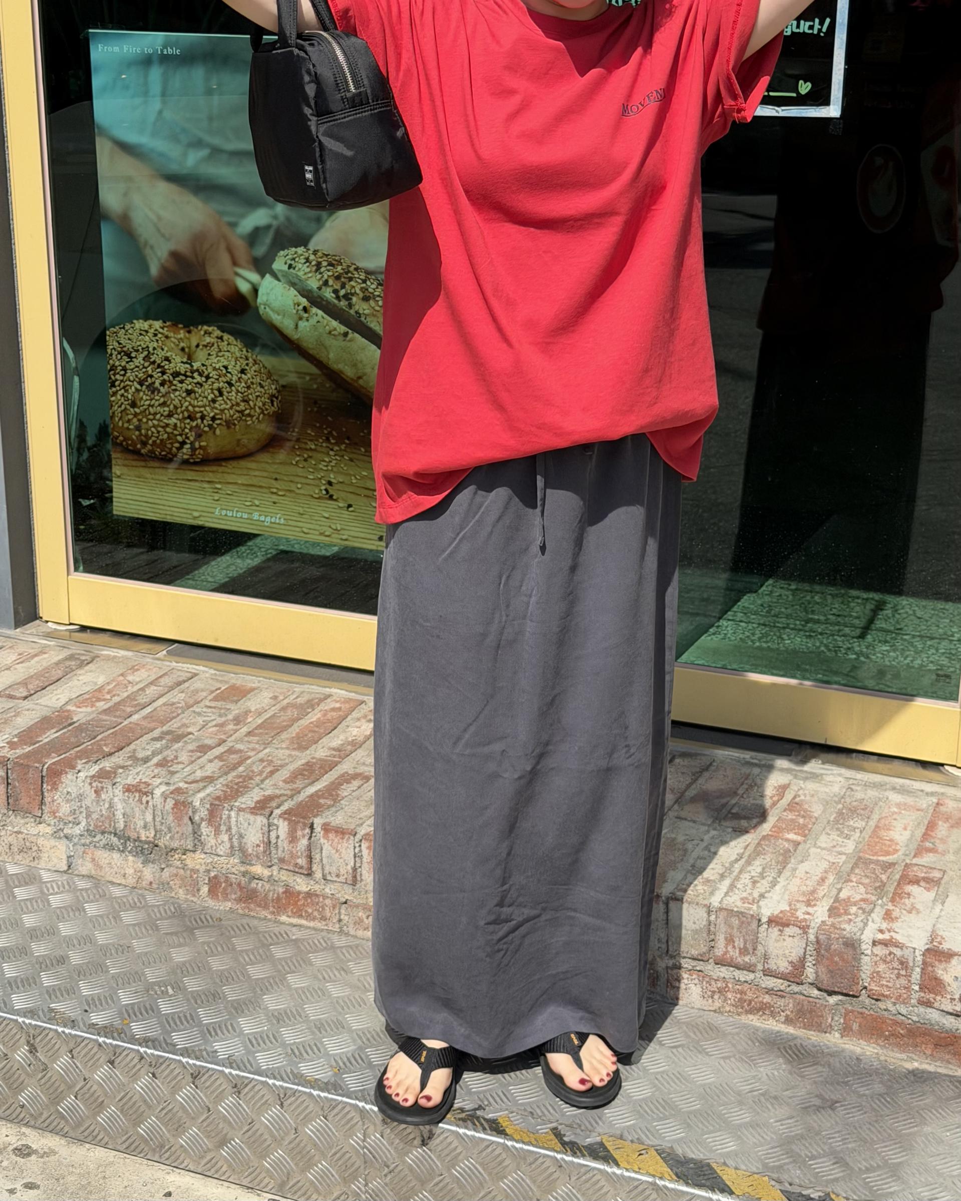 manhattan top (red/charcoal)