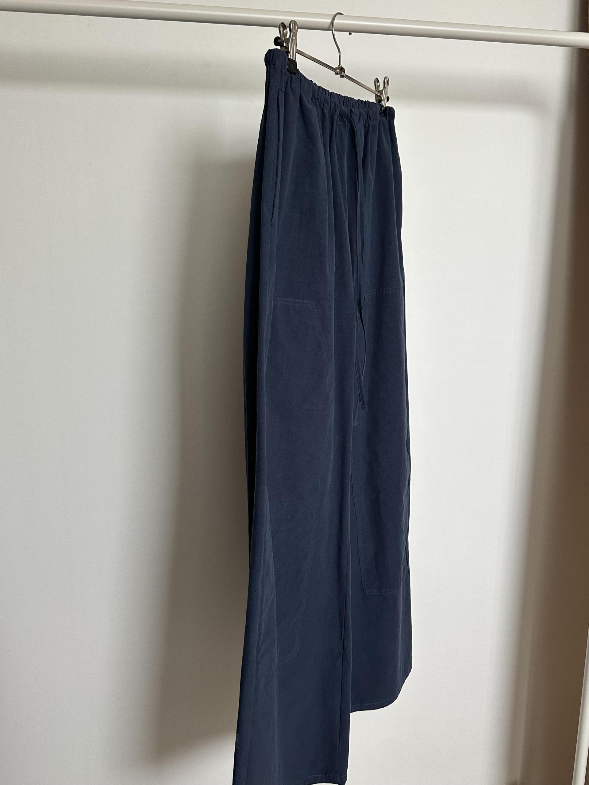 rusk cotton pants (charcoal/navy)