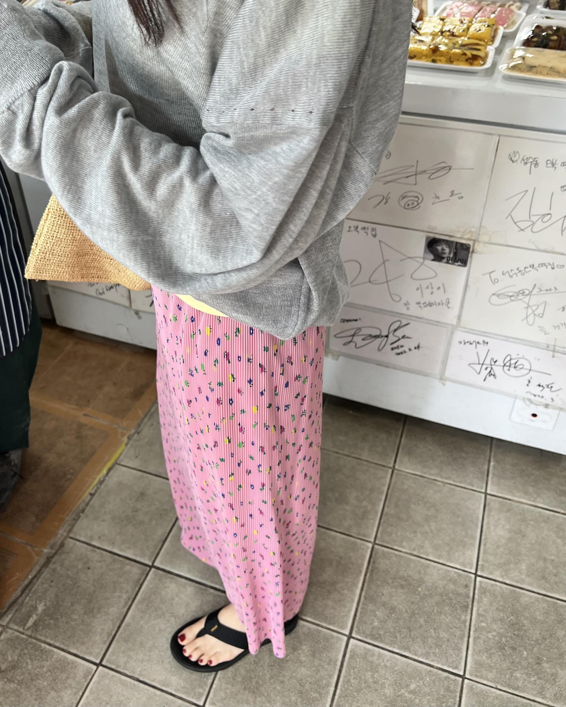 <made> penne skirt (bubble gum)