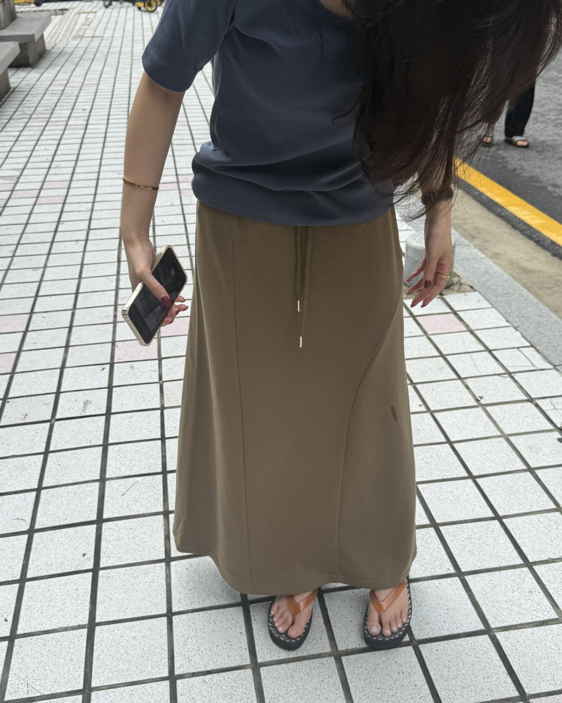 ginger banding skirt
