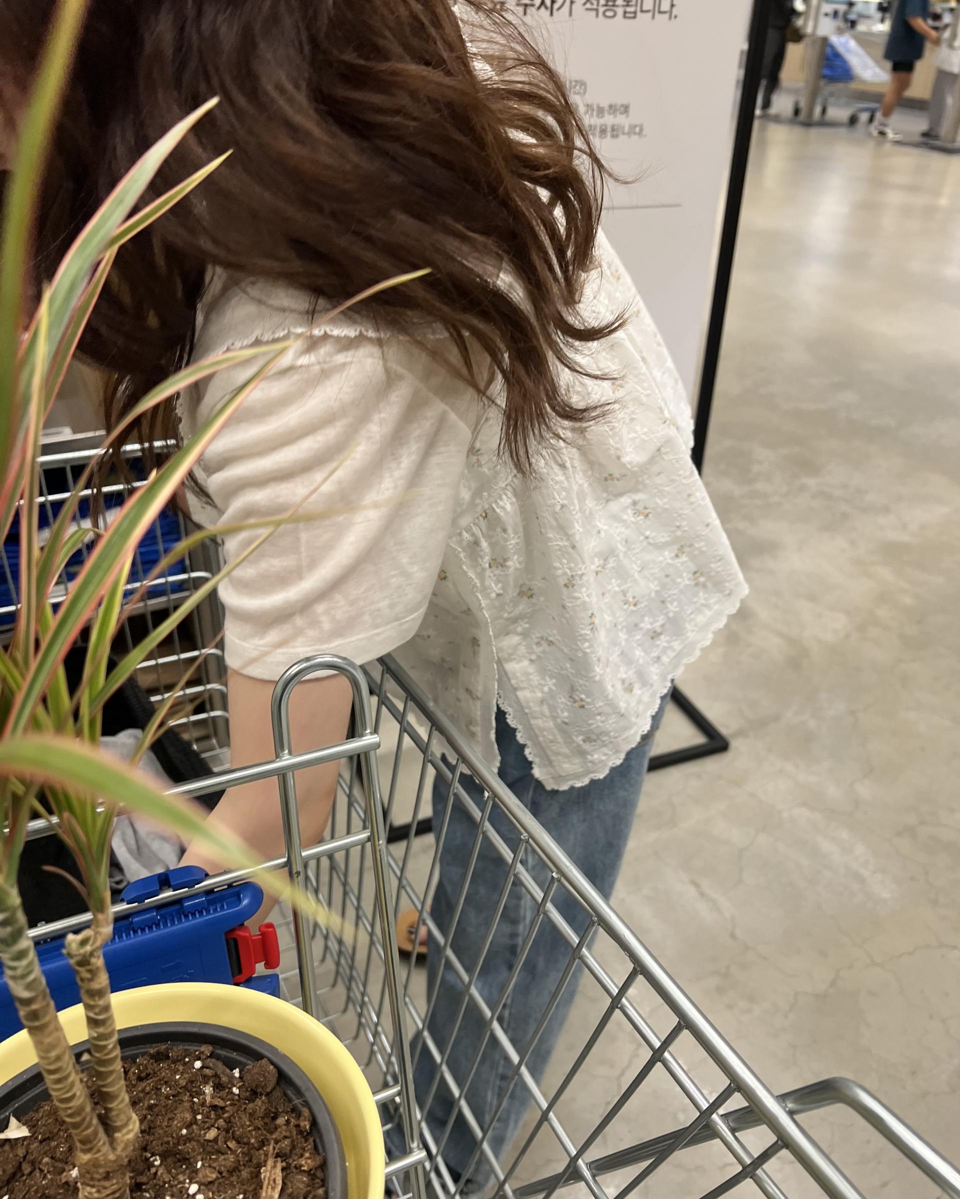 primrose blouse (flower/black)
