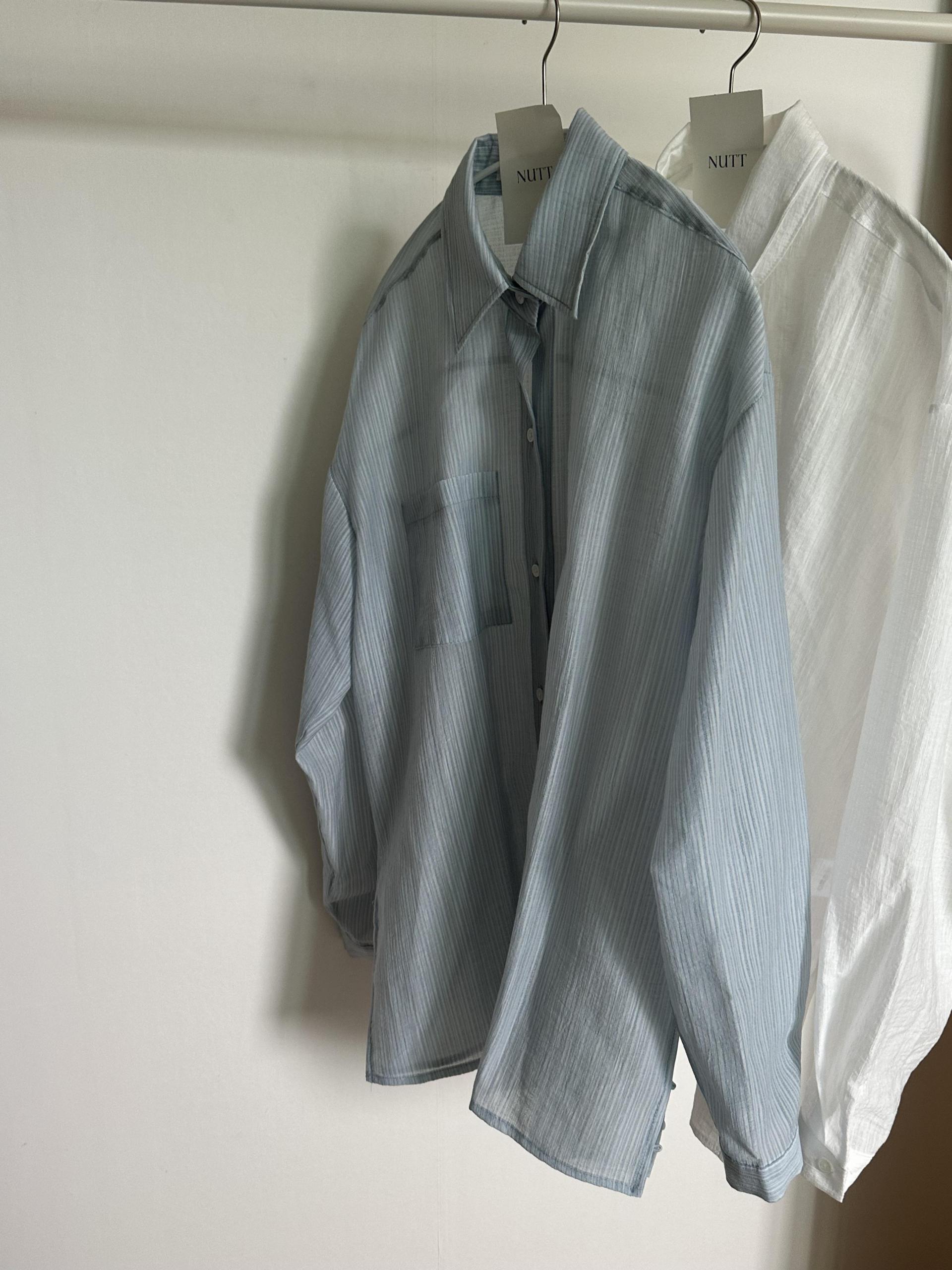siena stripe shirt (blue/white)