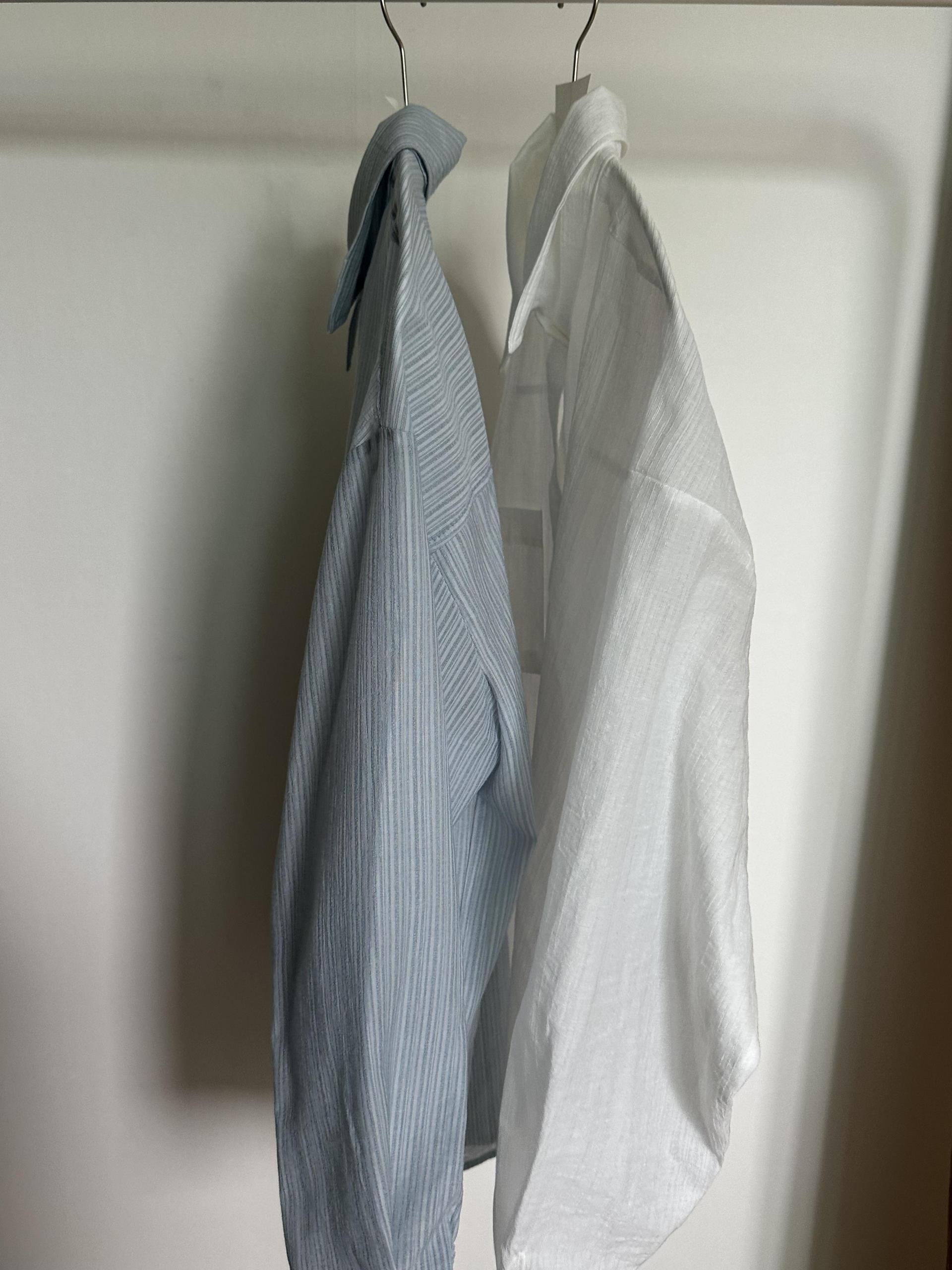 siena stripe shirt (blue/white)
