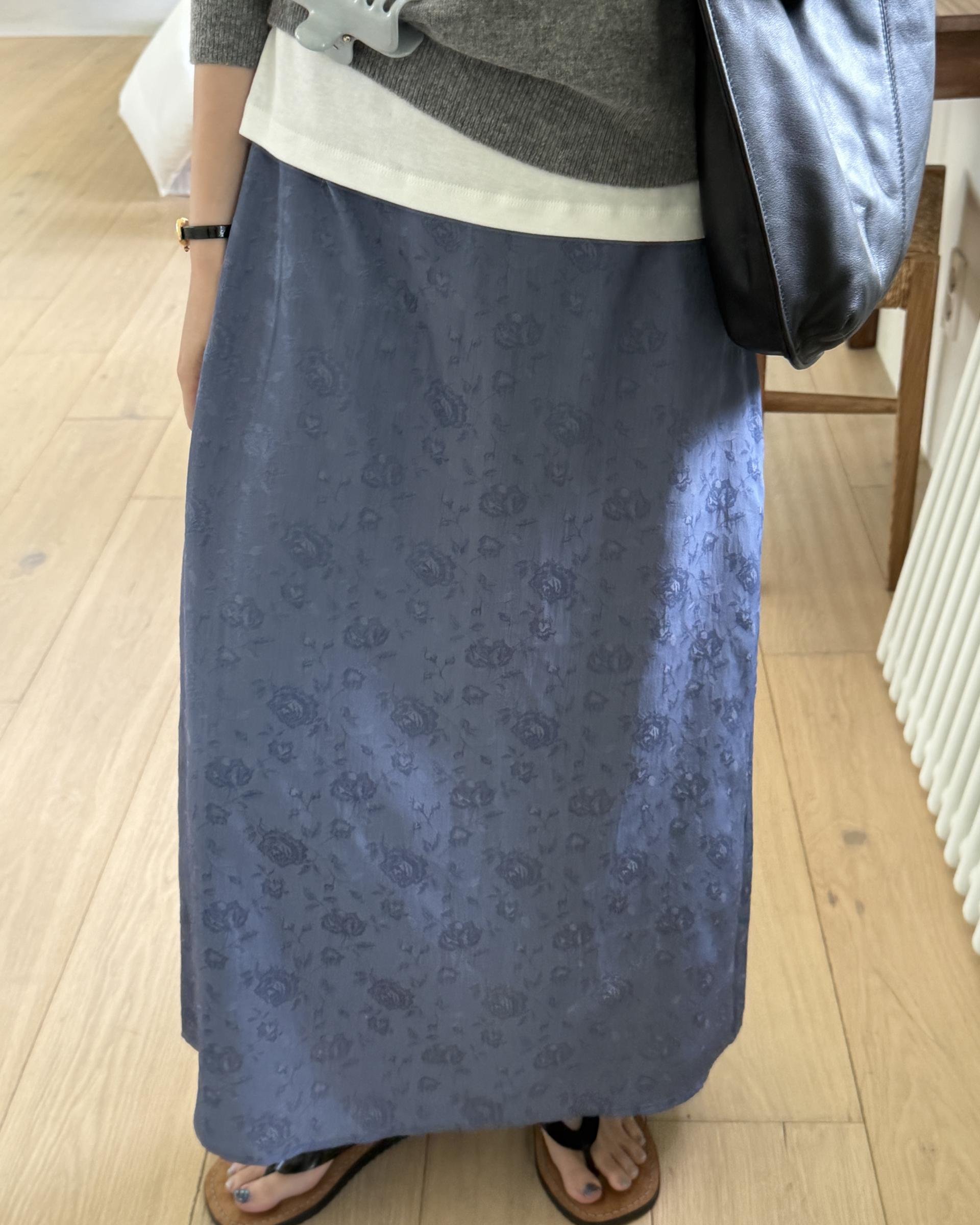 till deep v-neck knit (grey)