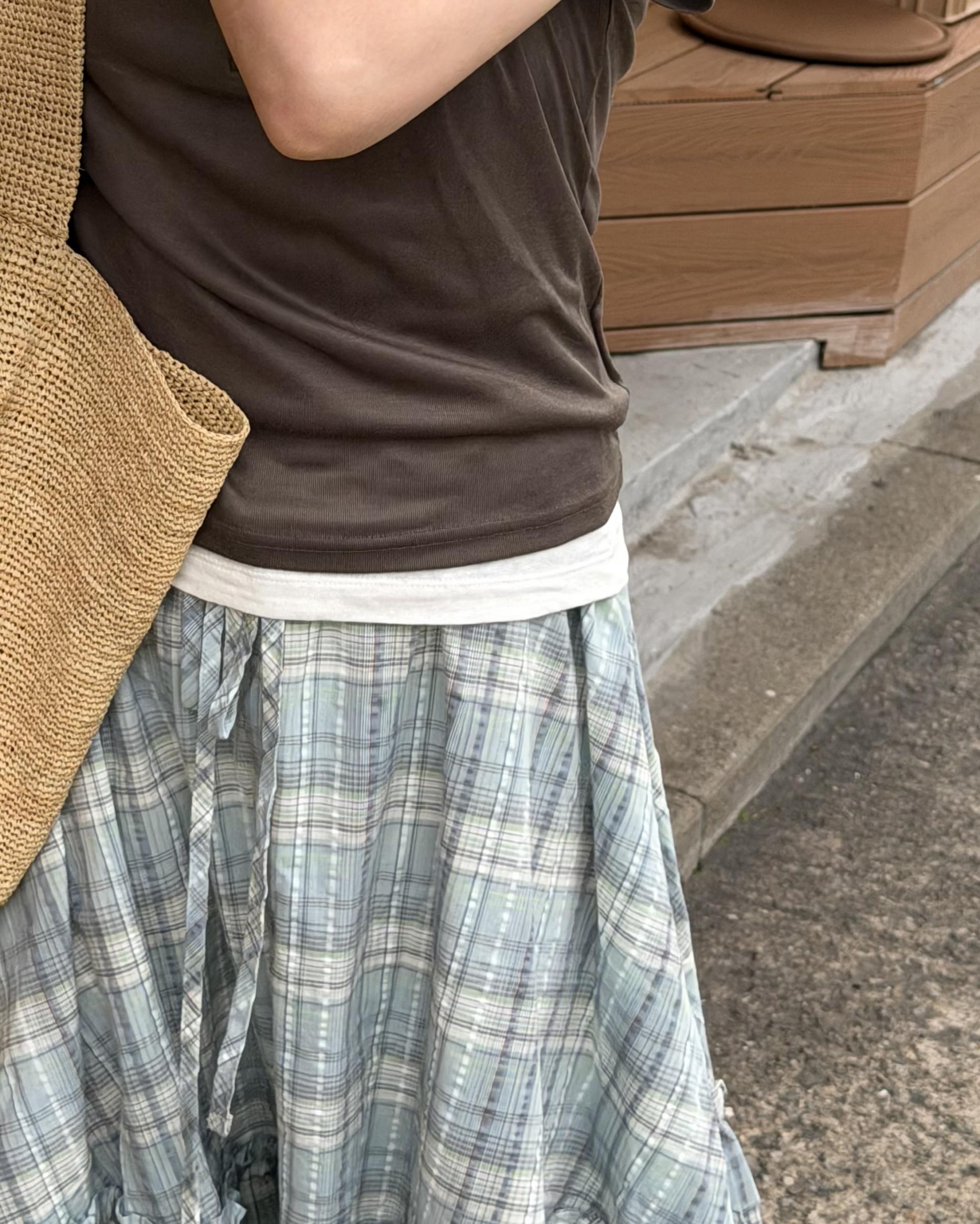 code button top (brown/black/white/melange)