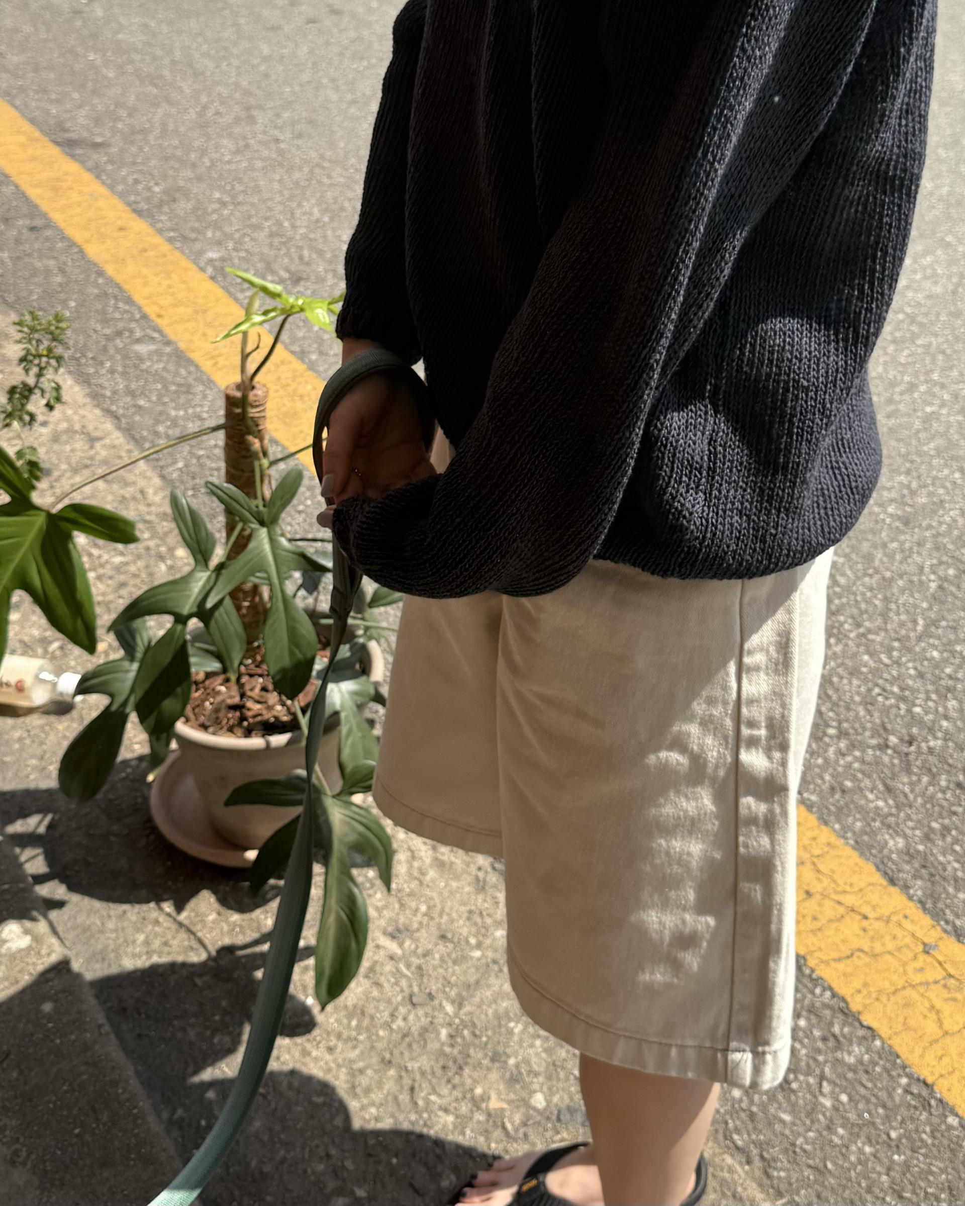 dolce knit (charcoal) 완