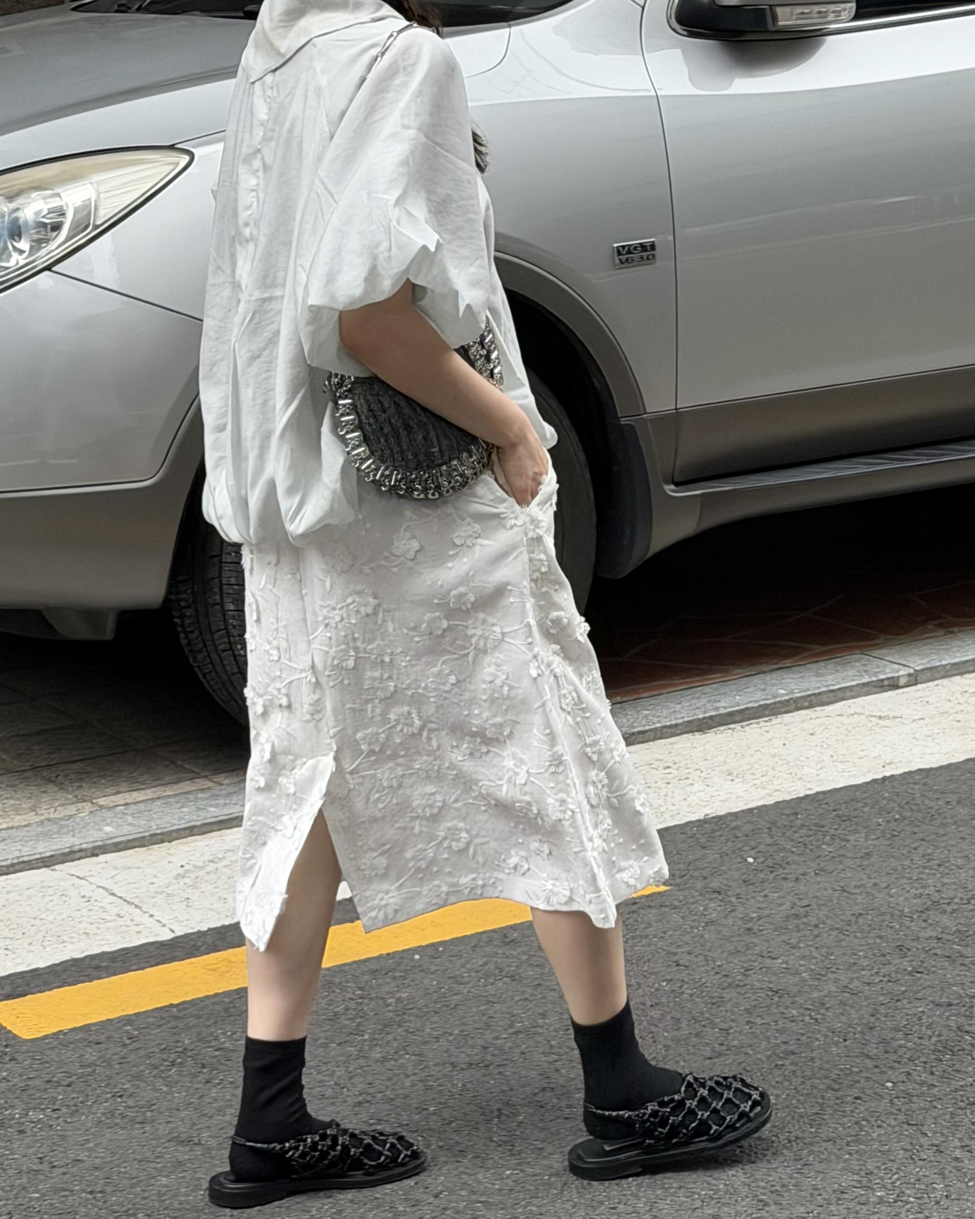 tete scarf blouse
