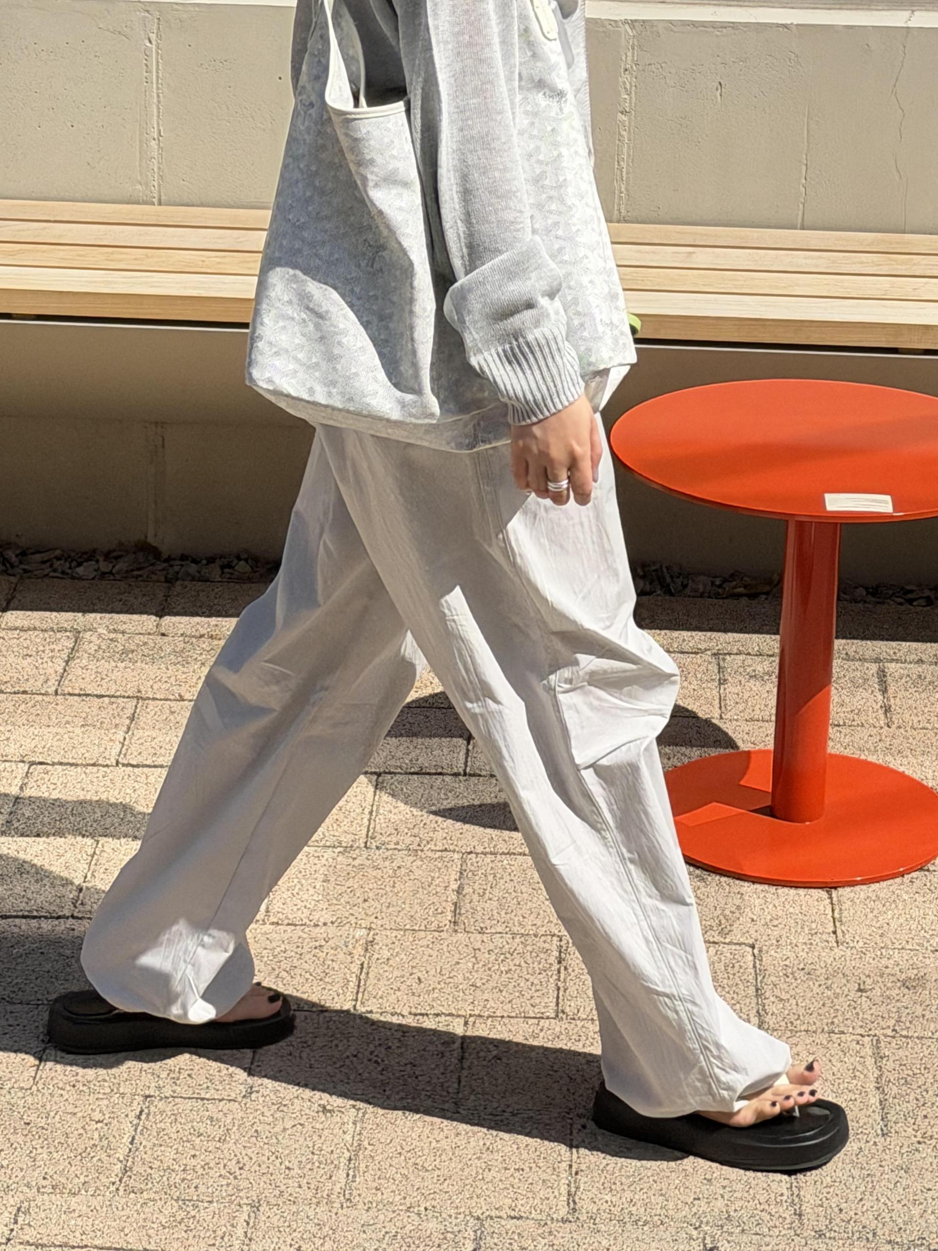 pampas string pants (pale grey)