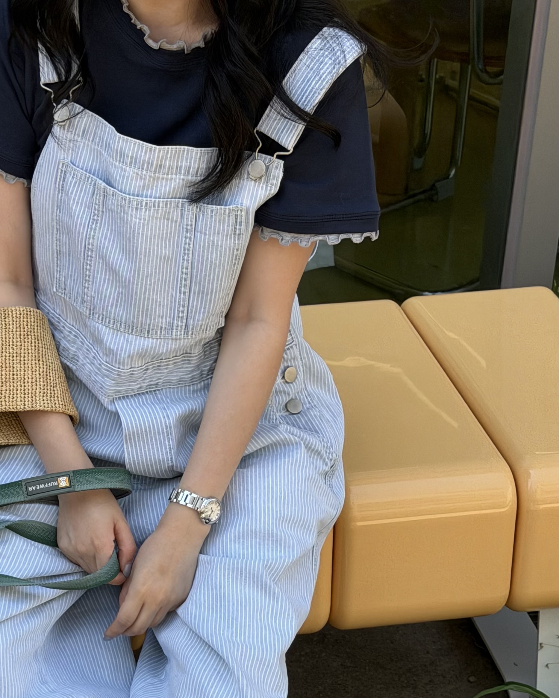 seed layer top (navy/melange)